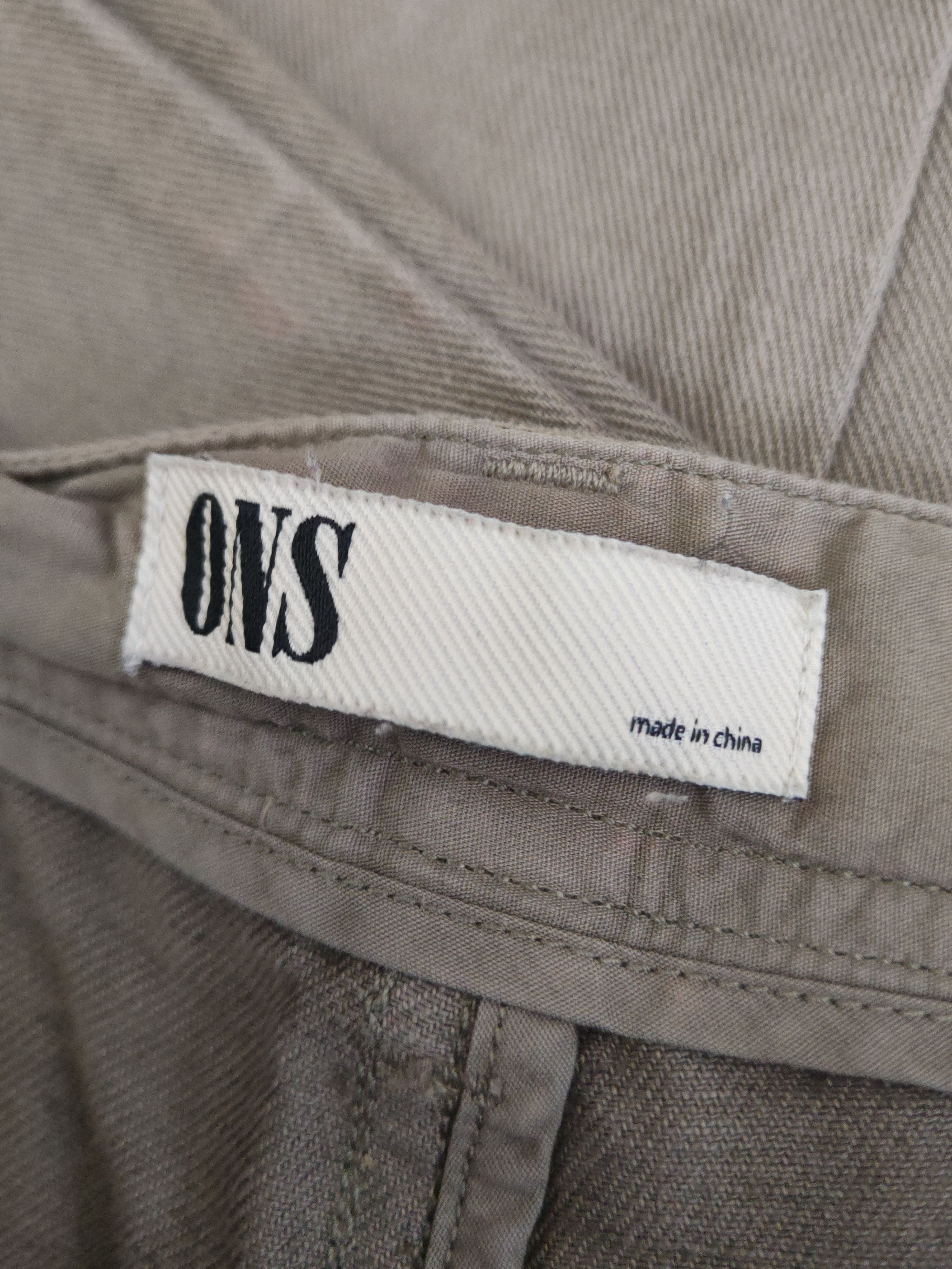 ONS DL Ons Olive Faded Multipocket Cargo Pants #2105 Size US 30 / EU 46 - 13 Thumbnail