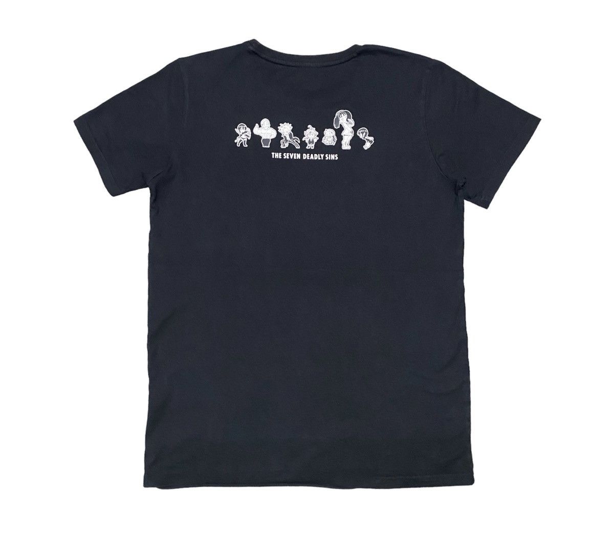 Anime × Cartoon Network Seven Deadly Sins Nanatsu no Taizai MangaPanel Anime T Shirt Size US M / EU 48-50 / 2 - 2 Thumbnail
