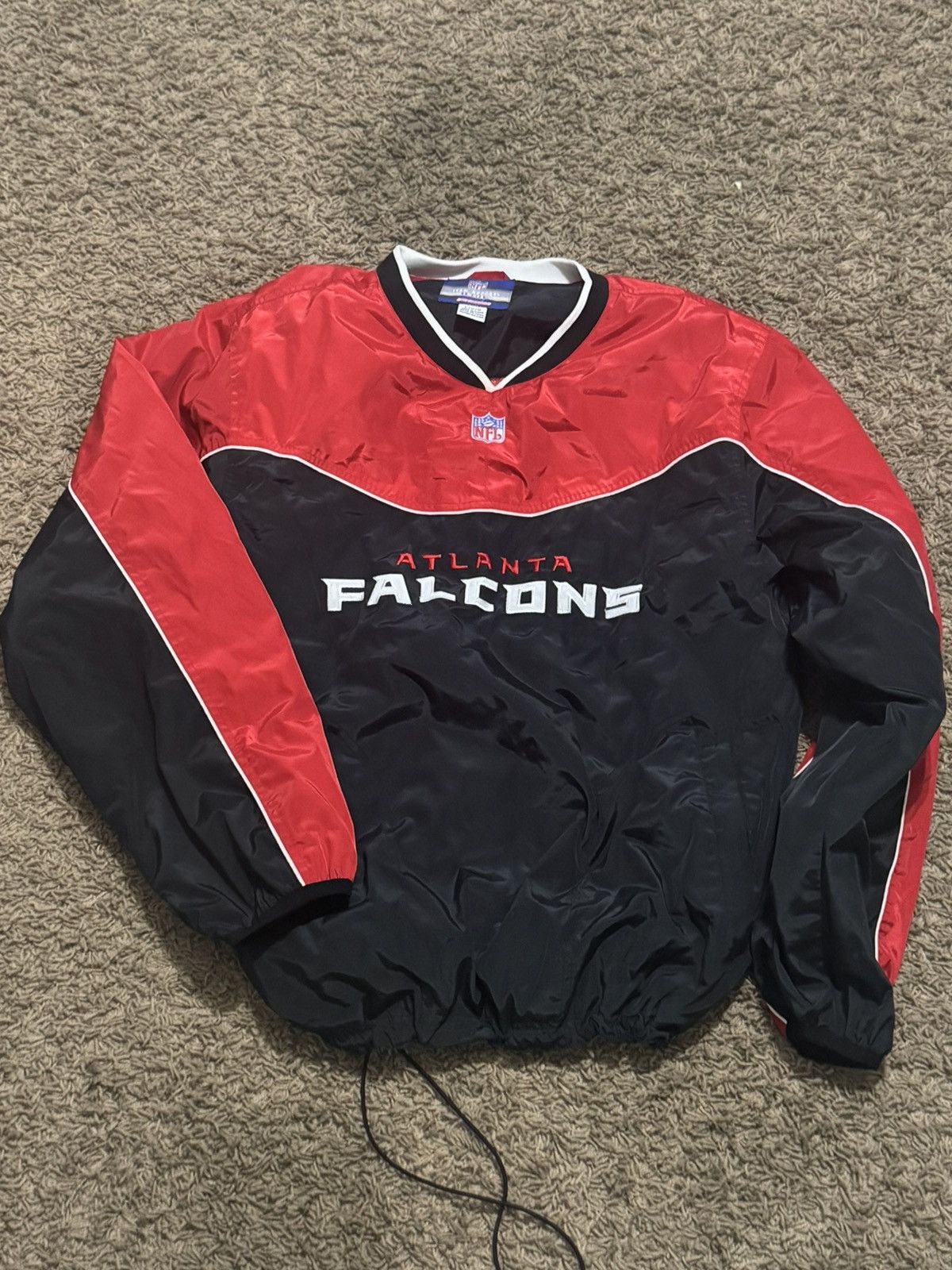 NFL Early 2000s Atlanta Falcons Windbreaker Size US L / EU 52-54 / 3 - 1 Thumbnail