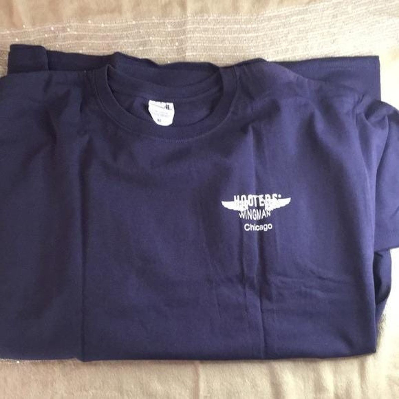 Other New Mens Vintage Hooters Wingman T-shirt from Chicago Medium Size US M / EU 48-50 / 2 - 4 Thumbnail