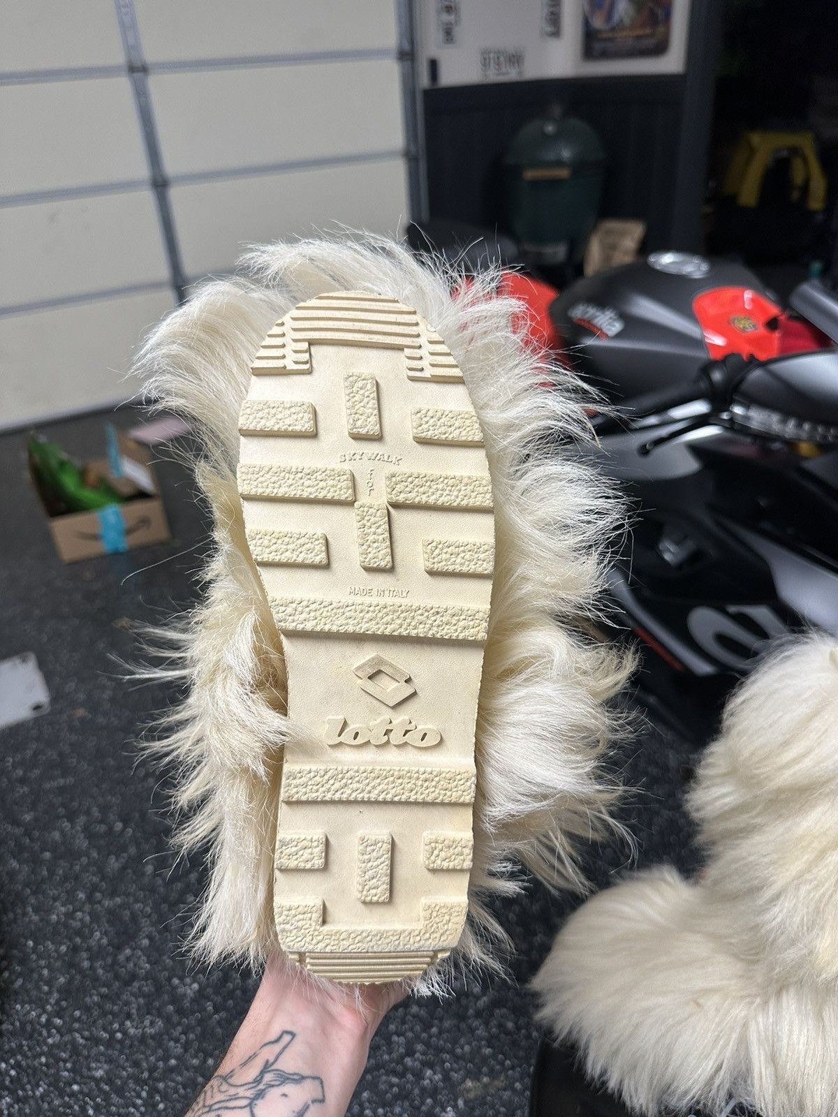 Lotto Sport VINTAGE Lotto REAL goat fur insulated boots Size US 8.5 / EU 41-42 - 5 Thumbnail