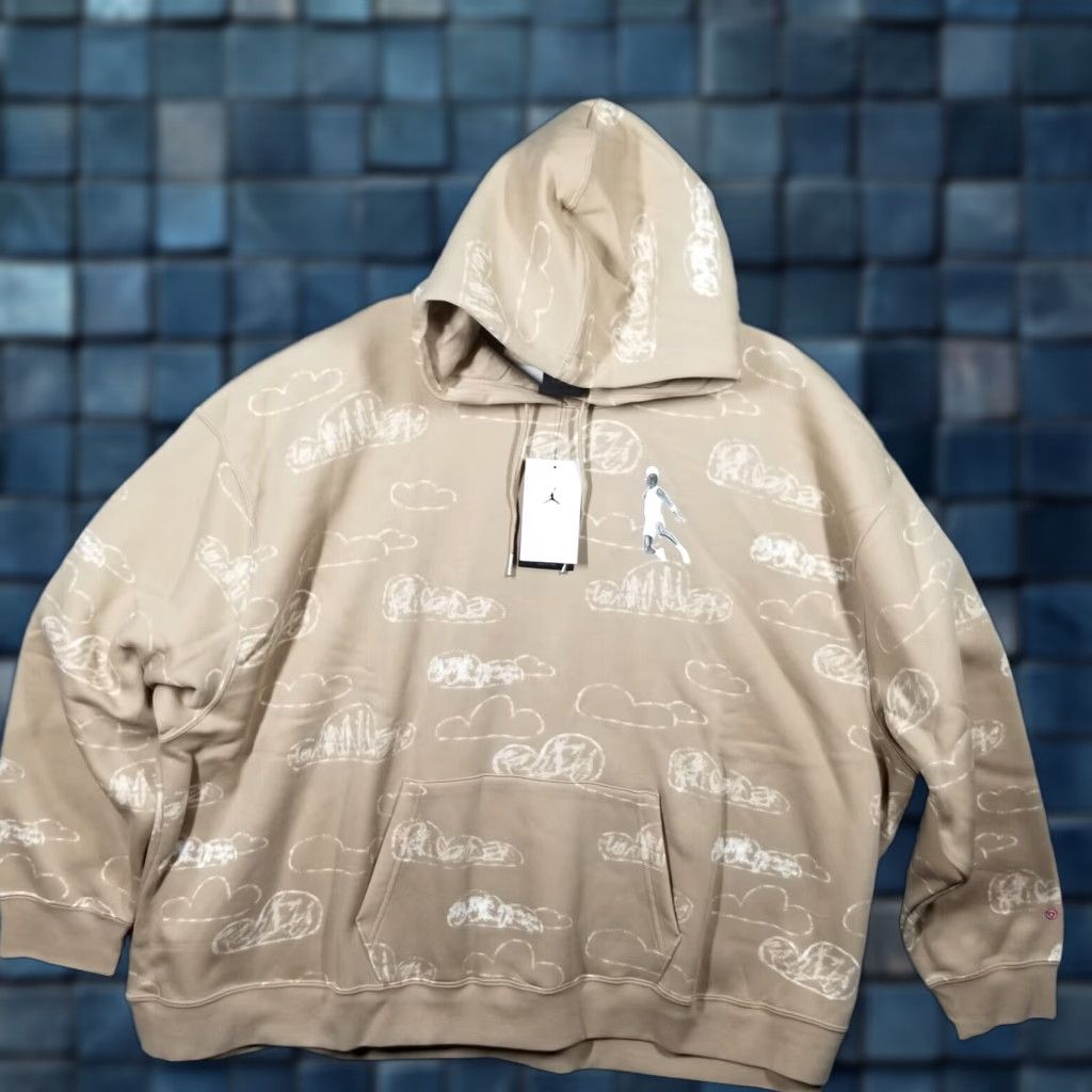 Jordan Brand Air Jordan Hoodie Woman 3X AOP Artist Series Parker Duncan Brooklyn Fleece Size XXL / US 16-18 / IT 52-54 - 1 Thumbnail