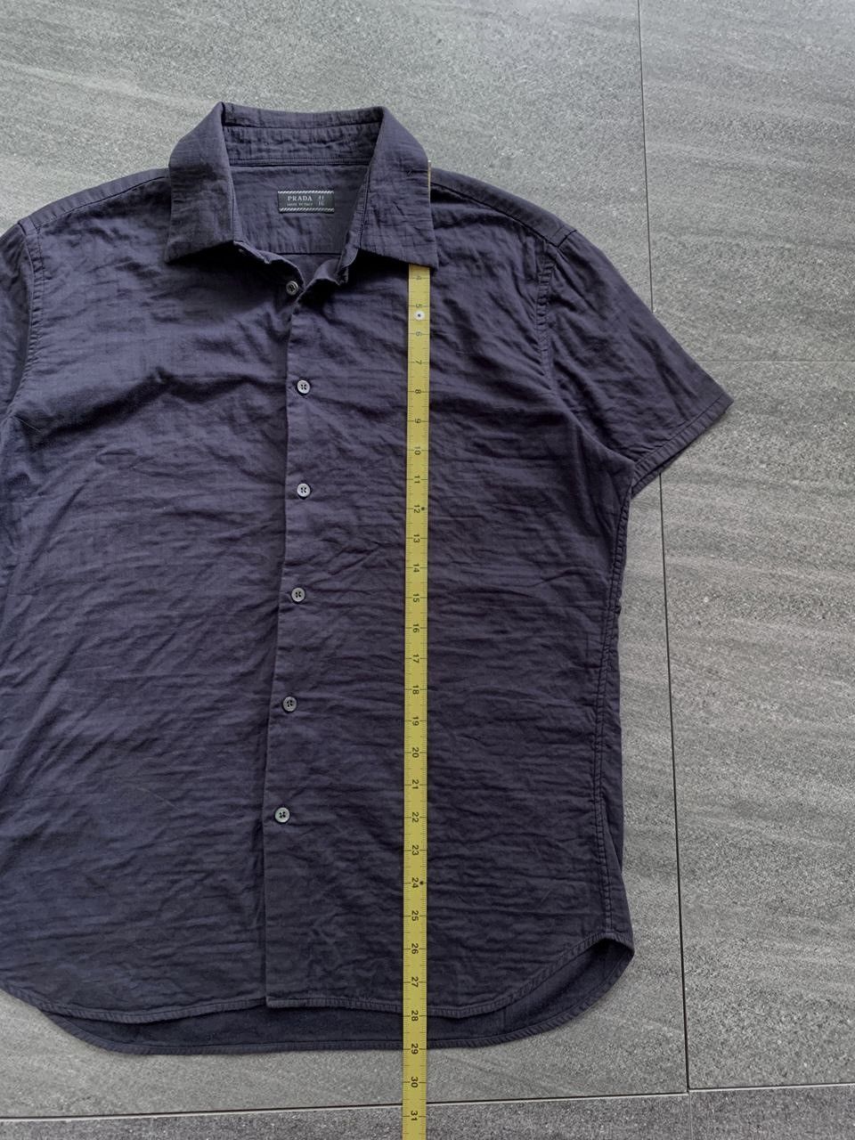 Prada FREE TAX! Soft Pleated SS Shirt Size US M / EU 48-50 / 2 - 9 Thumbnail