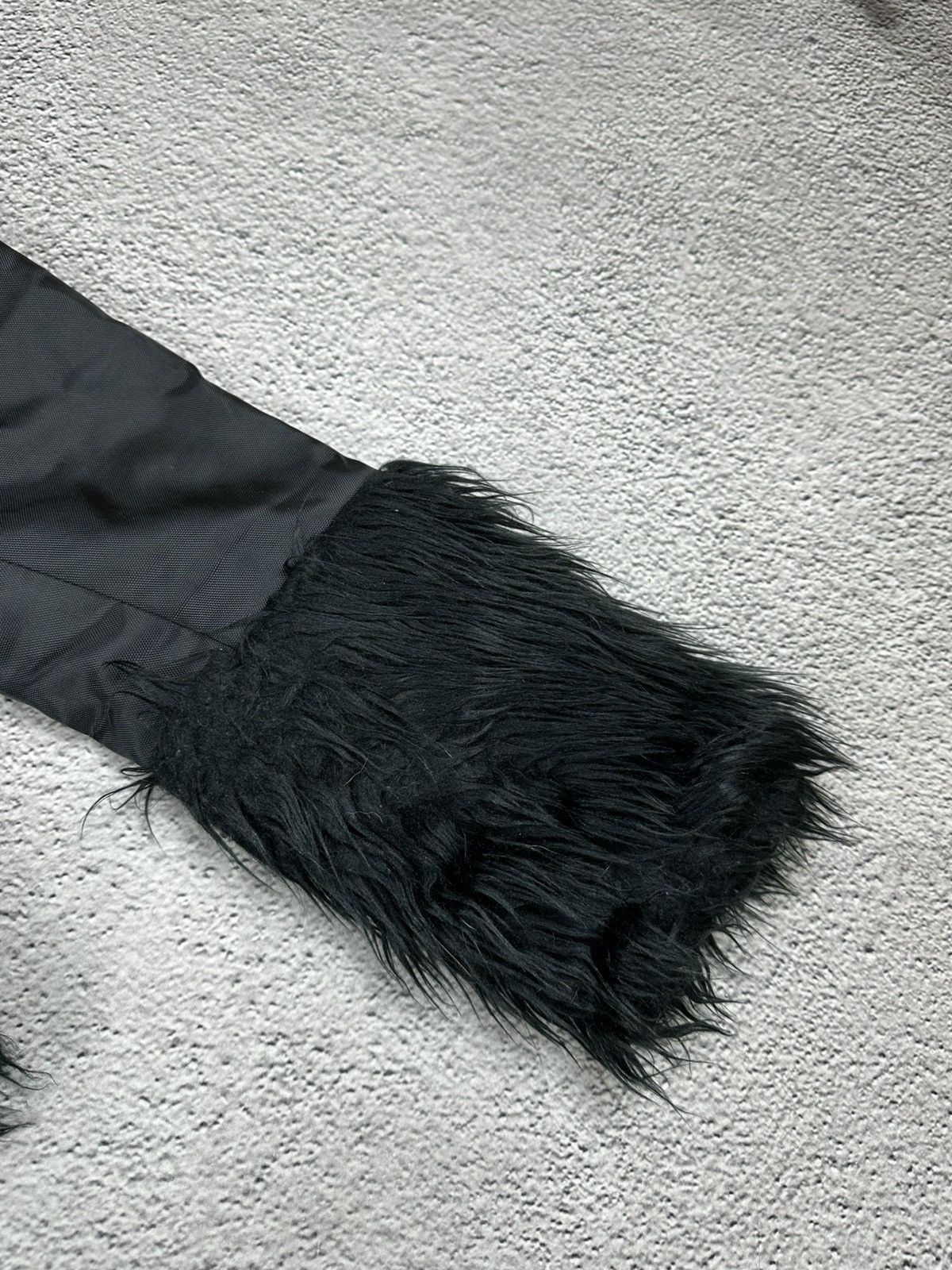 Hysteric Glamour VTG if six nine Fur Faux Bomber Opium Gothic Style Y2K Size S / US 4 / IT 40 - 7 Thumbnail