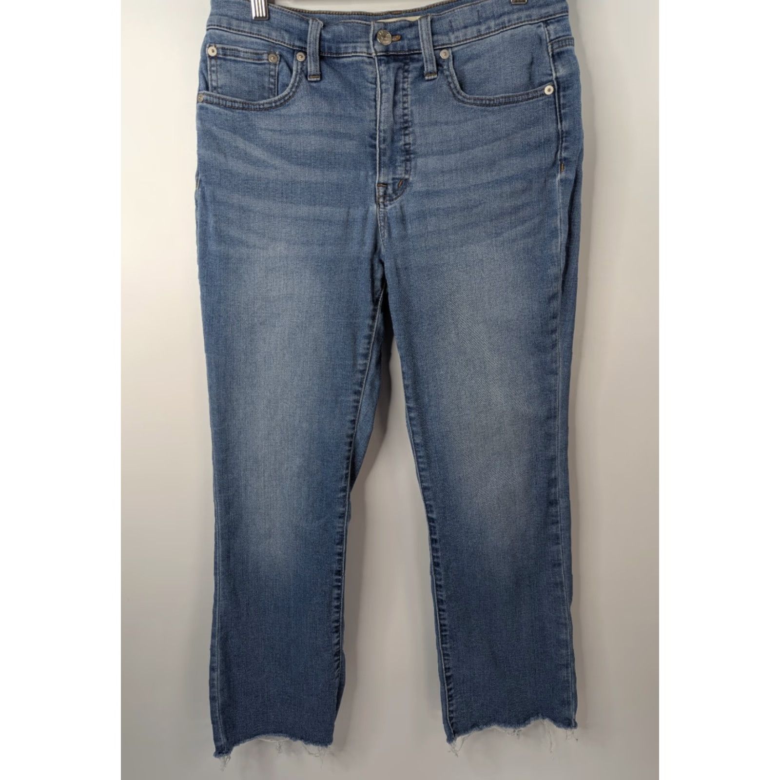 Madewell Madewell Jeans Cali Demi-Boot 5-Pocket Denim Mid Rise Slim Boots Blue Women Size 28 Size 28" / US 6 / IT 42 - 2 Thumbnail