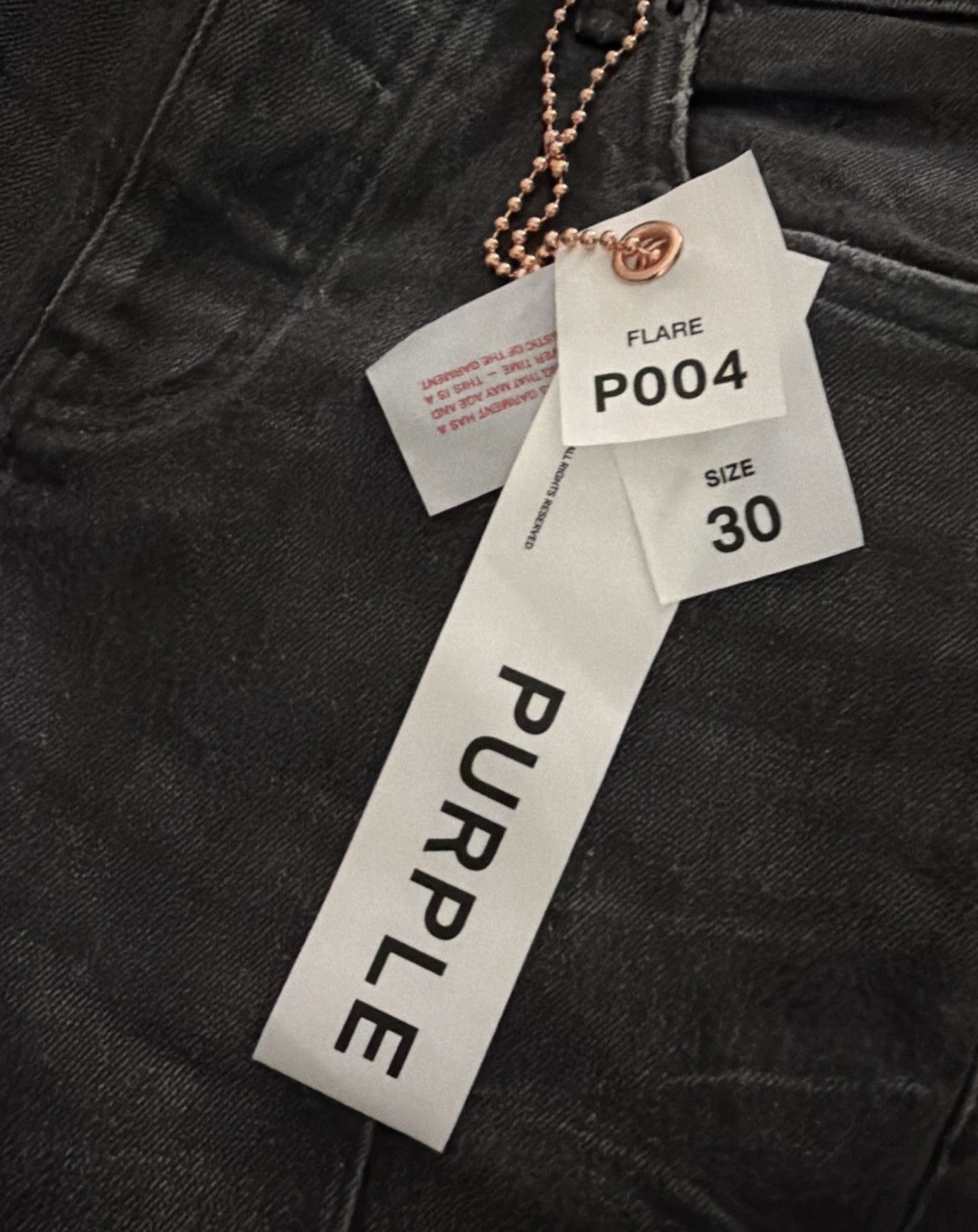 Purple Brand Purple Brand Jeans Men Flare Black P004 Size 30/32 Size US 30 / EU 46 - 7 Thumbnail