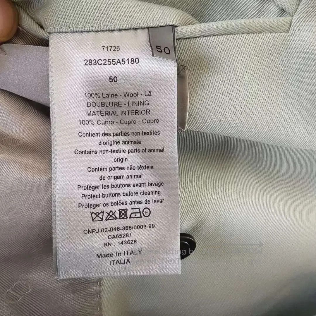 Dior Dior Chest Pocket Wool Knit Open Front Blazer Jacket| Size US S / EU 44-46 / 1 - 4 Thumbnail