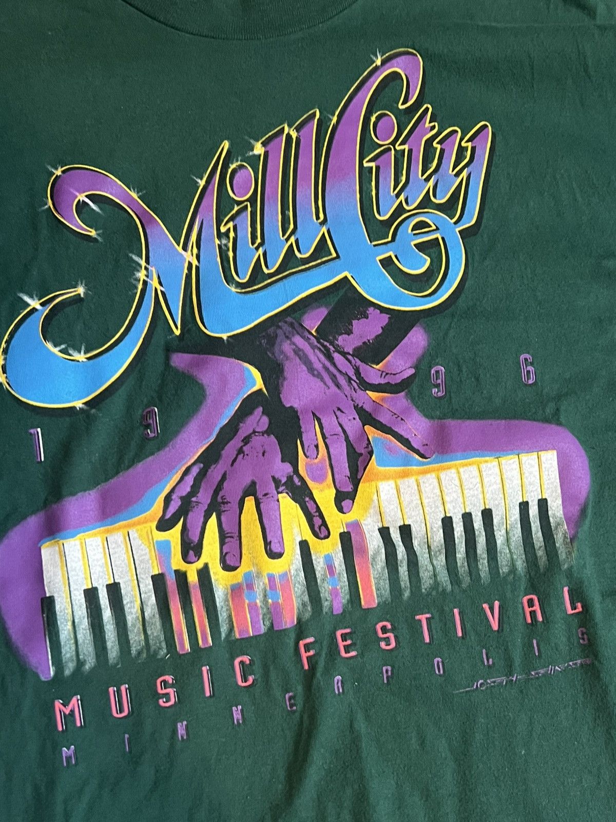 Hanes Vintage Music Festival Tee Size US XL / EU 56 / 4 - 2 Thumbnail