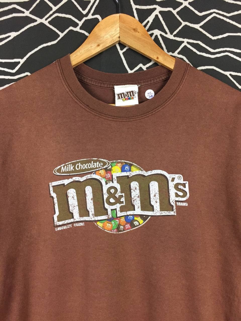 Vintage Vtg M&M's World Milk Chocolate Center Logo Promo Tee Size US M / EU 48-50 / 2 - 3 Thumbnail