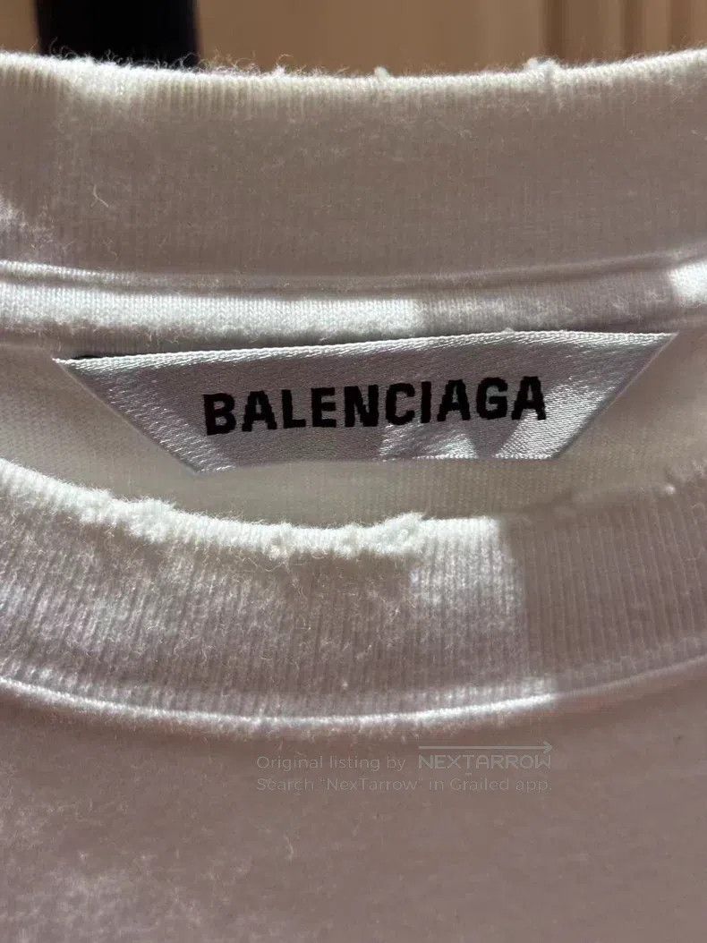 Balenciaga Balenciaga Letter Print Short Sleeve T-Shirt Size US M / EU 48-50 / 2 - 4 Thumbnail