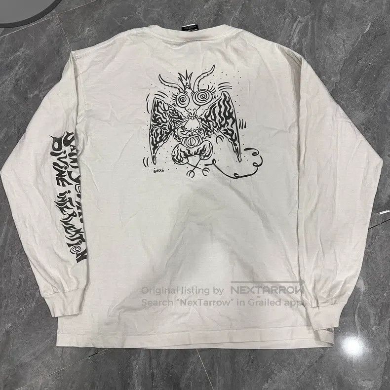 Saint Michael Saint Michael God's profile face frame washed old long sle Size US XL / EU 56 / 4 - 2 Thumbnail