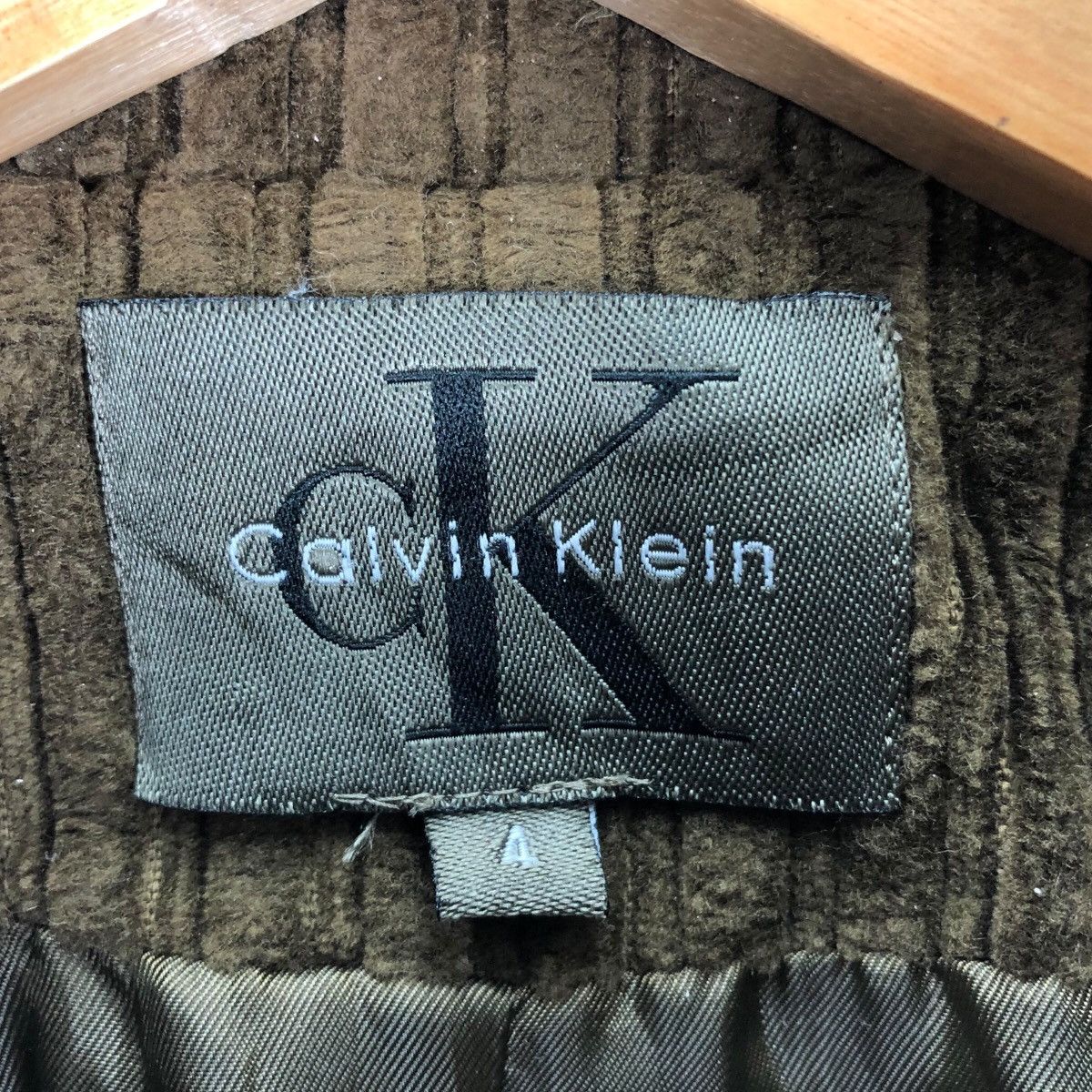 Calvin Klein × Vintage Vintage Fashion Designer CALVIN KLEIN USA Peacoat Jacket Size US S / EU 44-46 / 1 - 6 Thumbnail