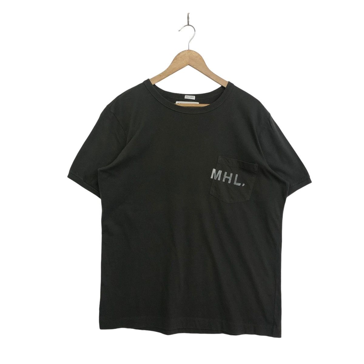 Designer × Margaret Howell *MARGARET HOWELL small spellout pocket tee Size US XL / EU 56 / 4 - 1 Thumbnail