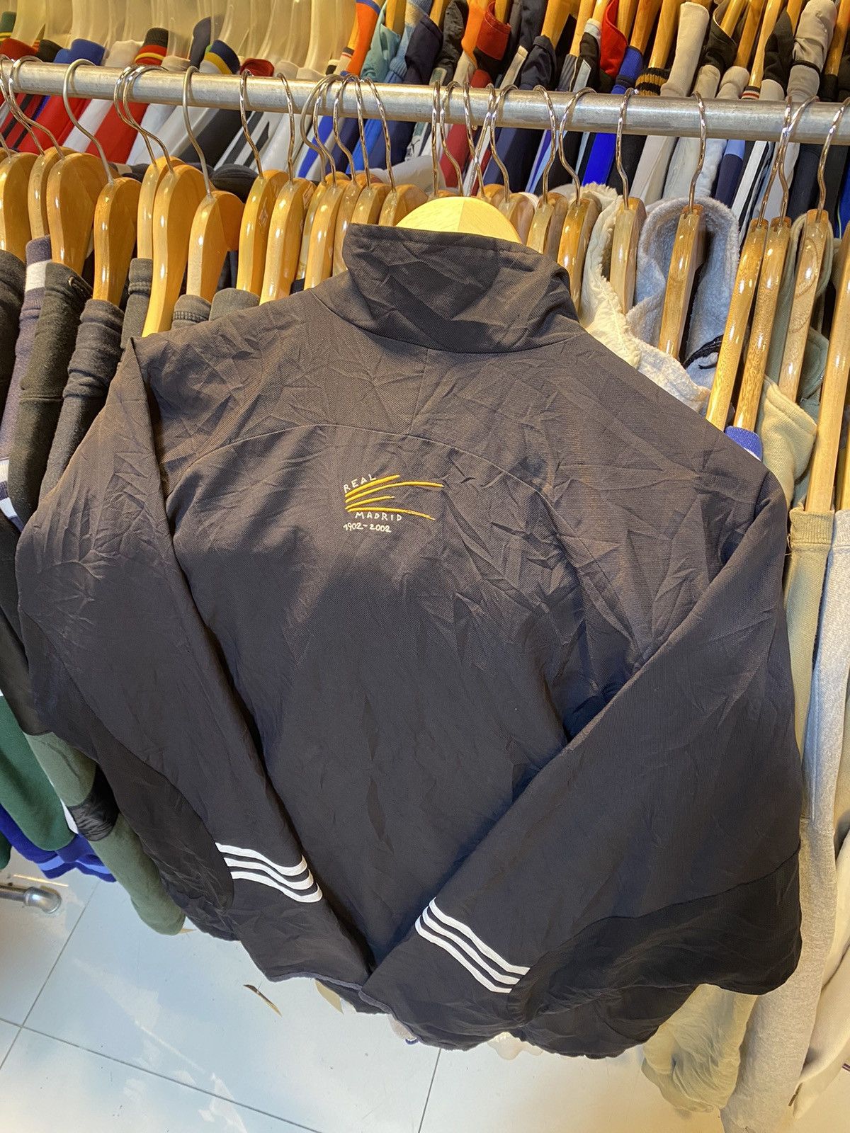 Adidas × Vintage Vintage Y2K Real Madrid Track Suit Size US L / EU 52-54 / 3 - 3 Thumbnail