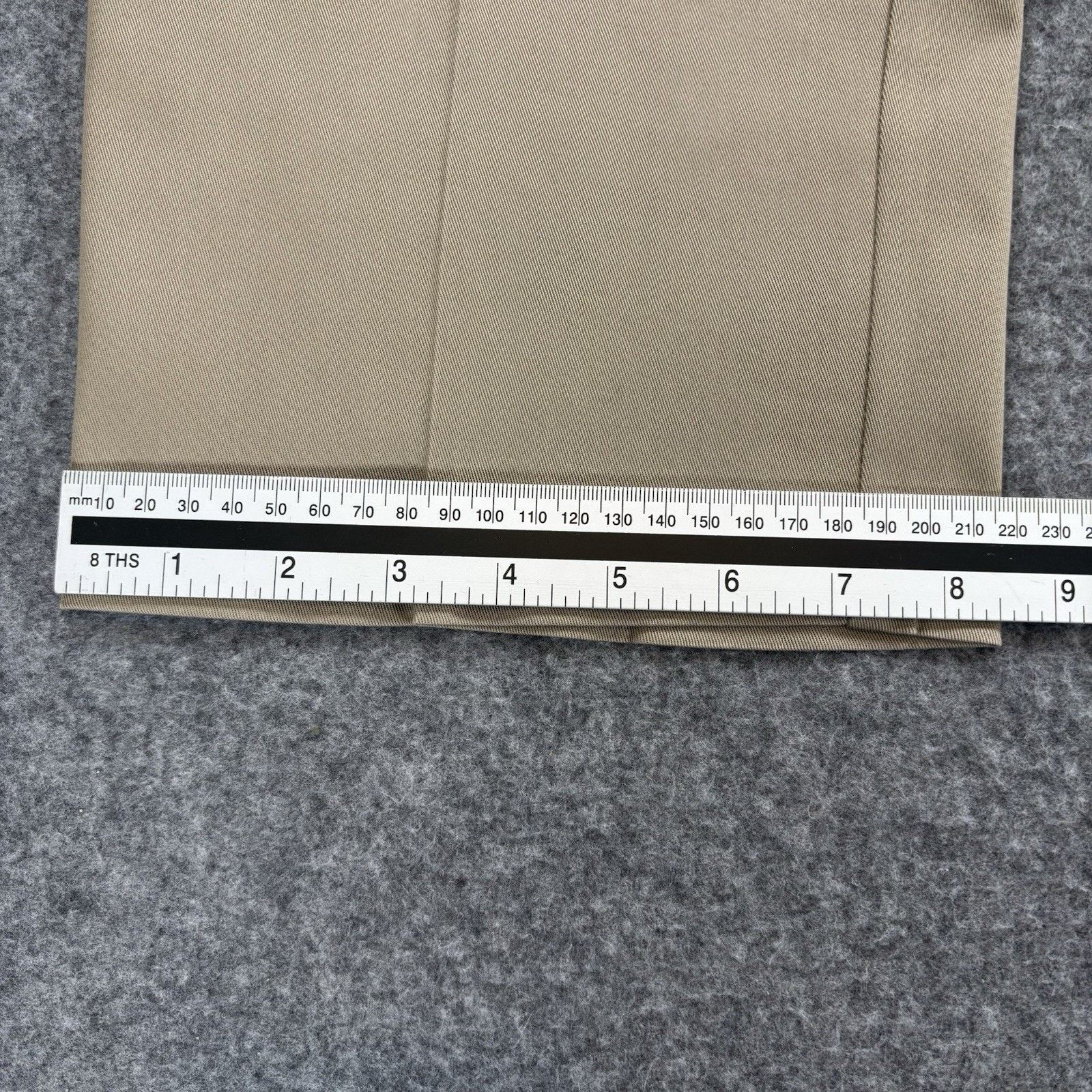 Haggar Haggar Mens Pants 40x30 Straight Khaki Perfect Fit Waistband Size US 40 / EU 56 - 10 Thumbnail