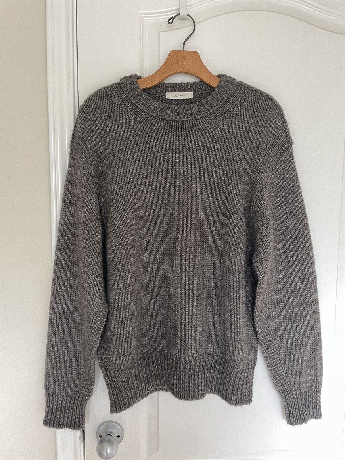 Lemaire RARE GRAIL Lemaire Italian grey boxy sweater Size US M / EU 48-50 / 2 - 1 Thumbnail