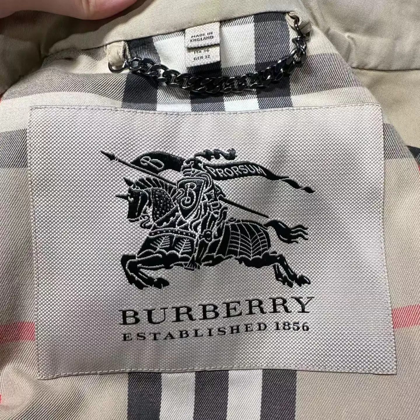 Burberry Burberry Women's Trench Coat uk4 99 New 980 Size XS / US 0-2 / IT 36-38 - 4 Thumbnail