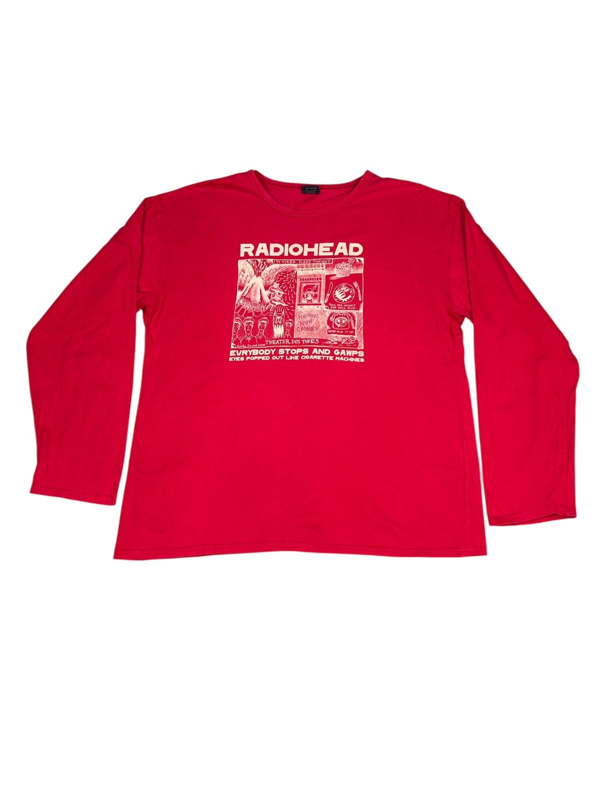 Band Tees Vintage Band Tee Radiohead /Thom Yorke Size US XL / EU 56 / 4 - 1 Thumbnail