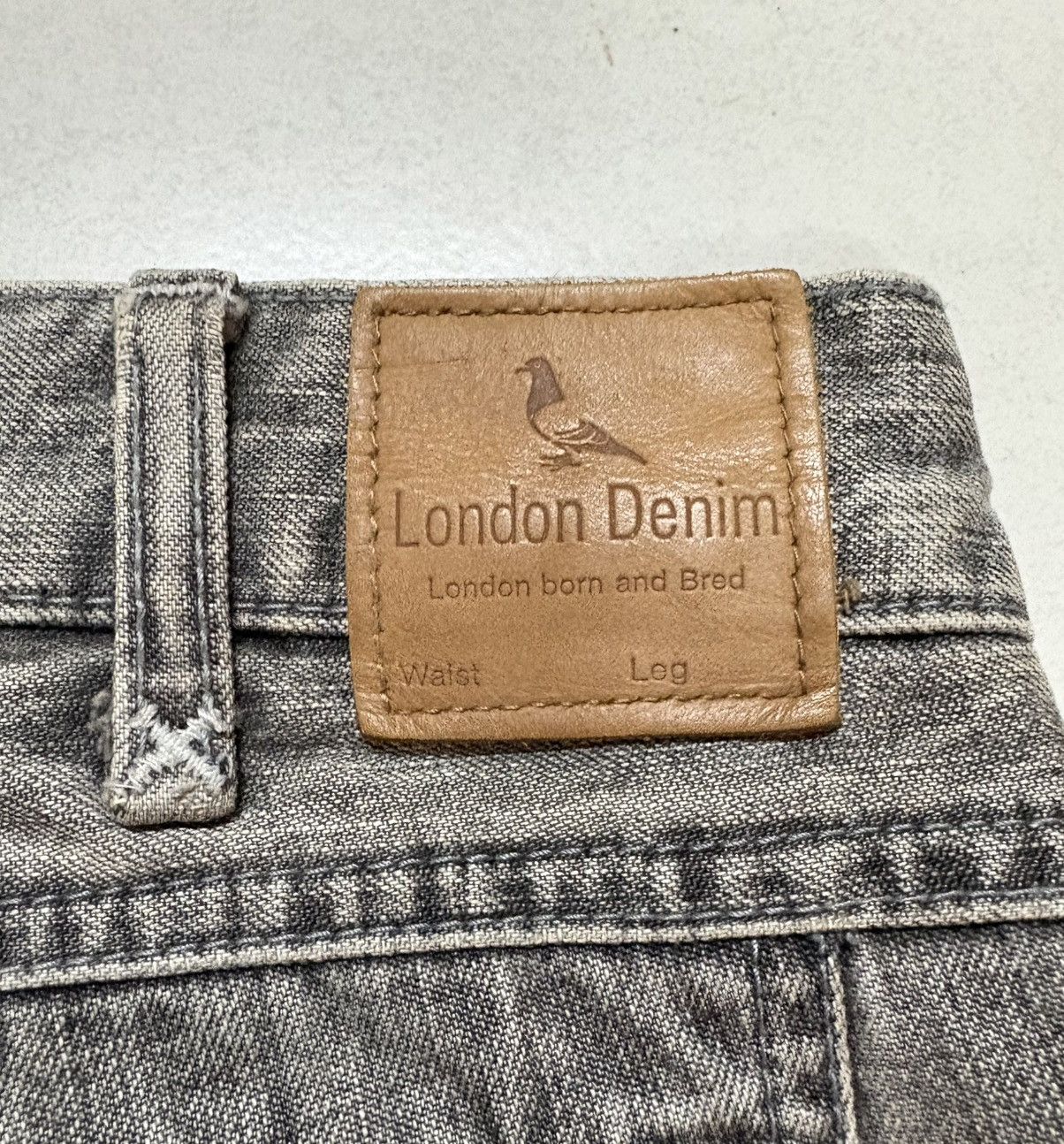 Japanese Brand Japanese London Denim Streetwear Straight Cut Jeans Size US 33 - 15 Thumbnail