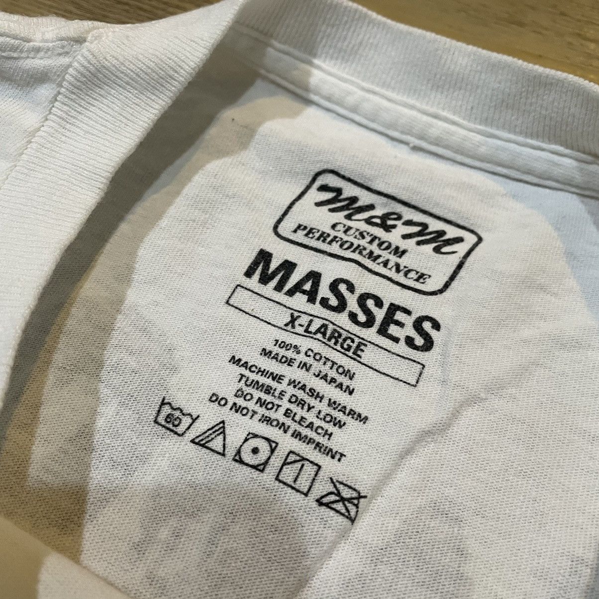 Japanese Brand M&m custom performance x masses tokyo t shirt Size US XL / EU 56 / 4 - 5 Thumbnail