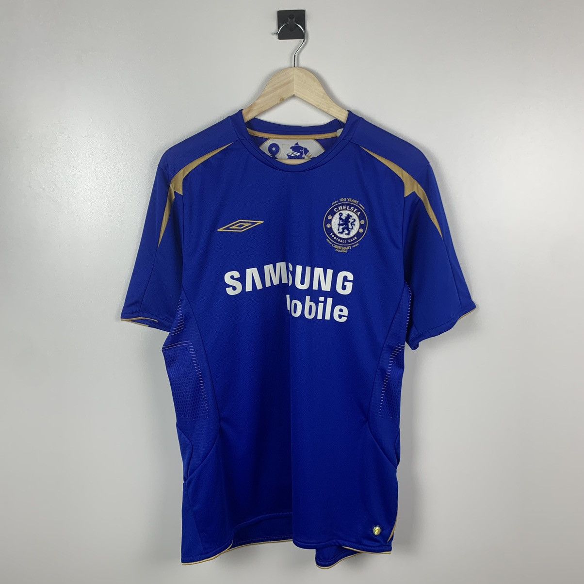 Umbro Umbro Chelsea FC Football Soccer Jersey Size L Blue Size US L / EU 52-54 / 3 - 1 Thumbnail