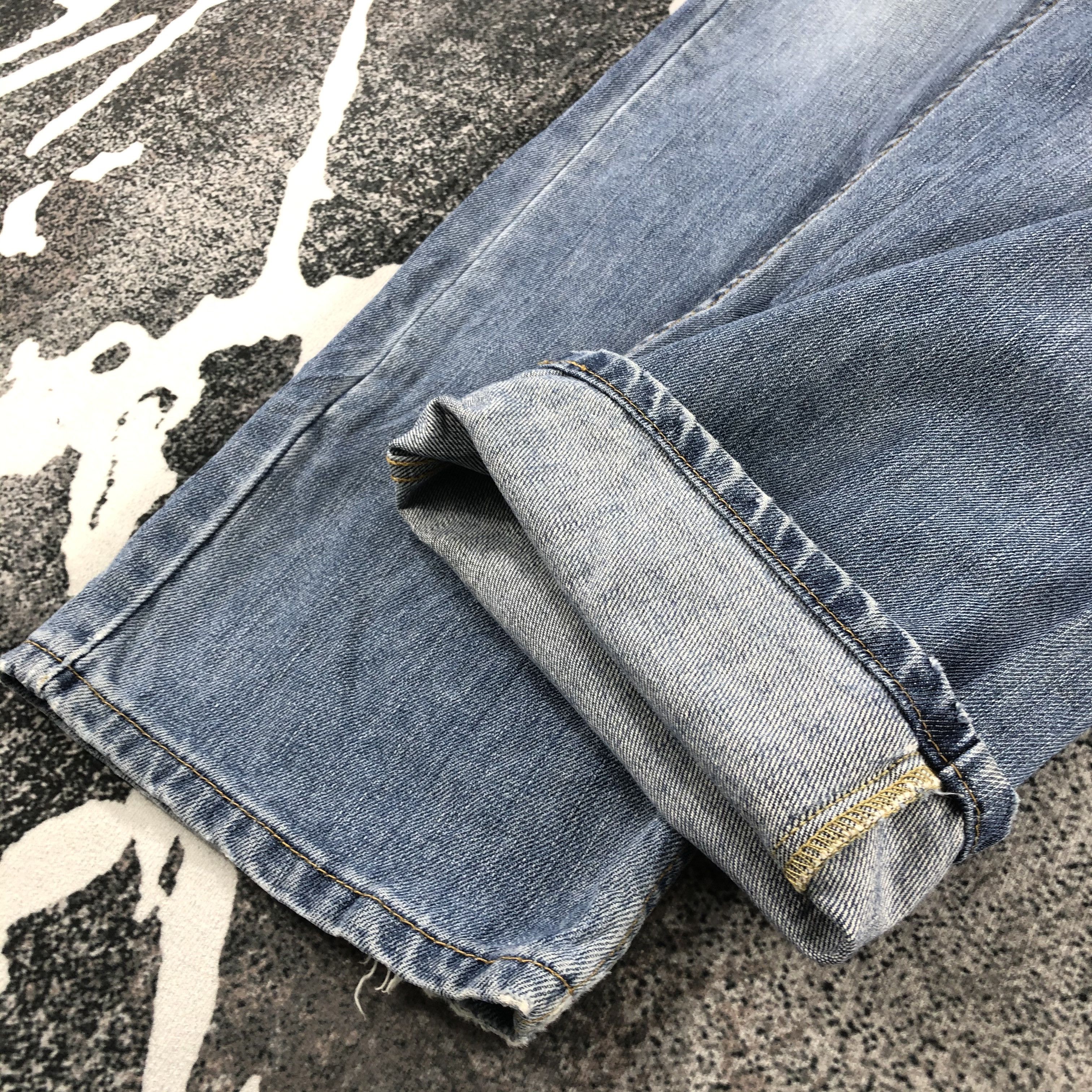 Levi's Levis 569 Jeans Faded Blue Denim KJ870 Size US 34 / EU 50 - 7 Thumbnail