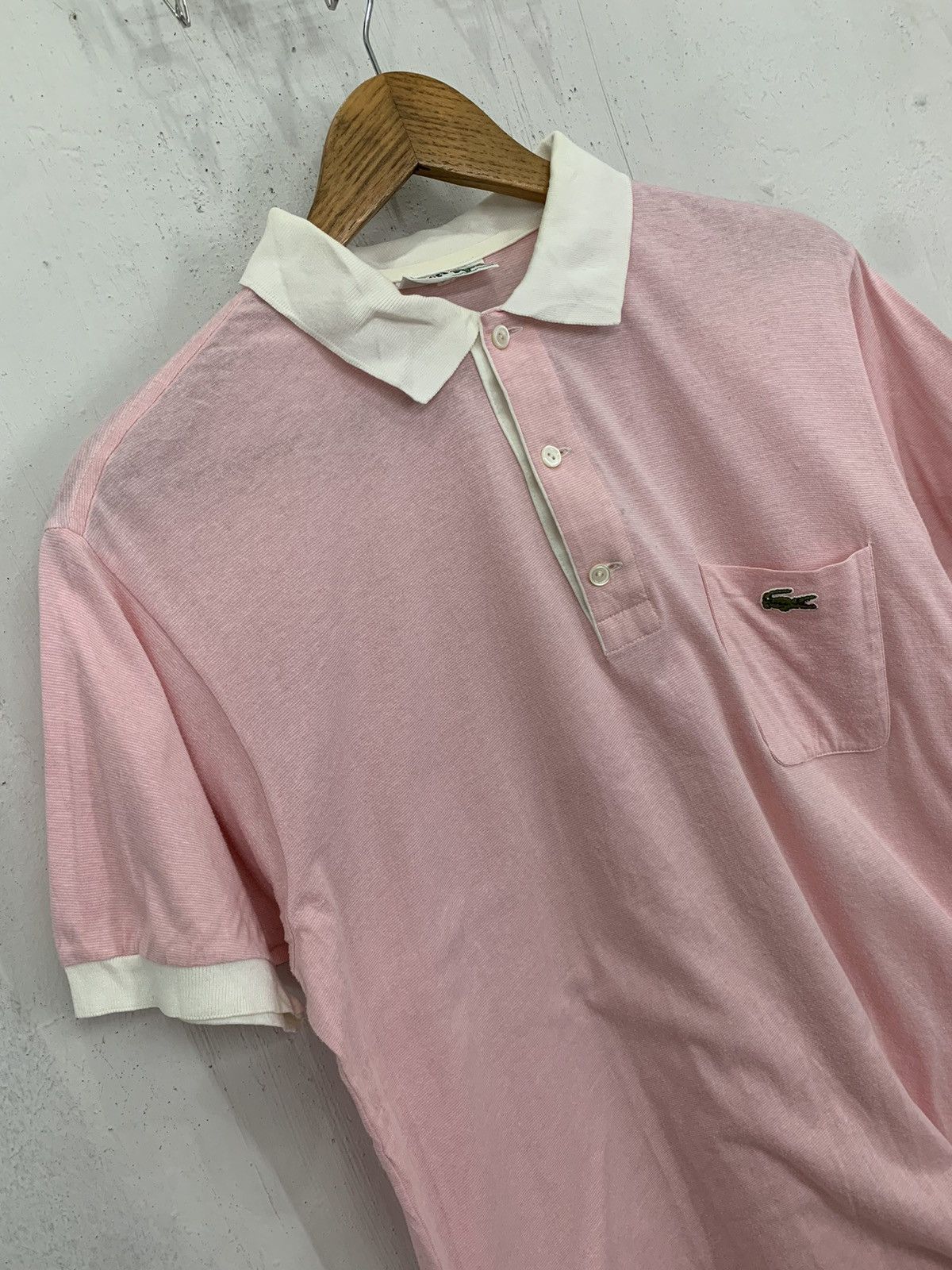 Lacoste Vintage Chemise Lacoste France Size US L / EU 52-54 / 3 - 3 Thumbnail