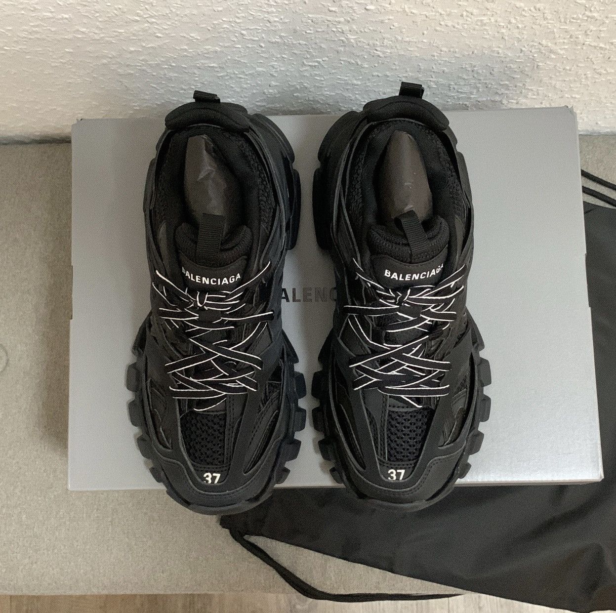 Balenciaga Balenciaga tracks black Size US 7 / IT 37 - 13 Thumbnail