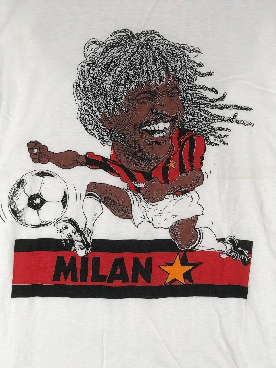 Vintage vintage ruud gullit ac milan legend football club netherland Size US L / EU 52-54 / 3 - 3 Thumbnail
