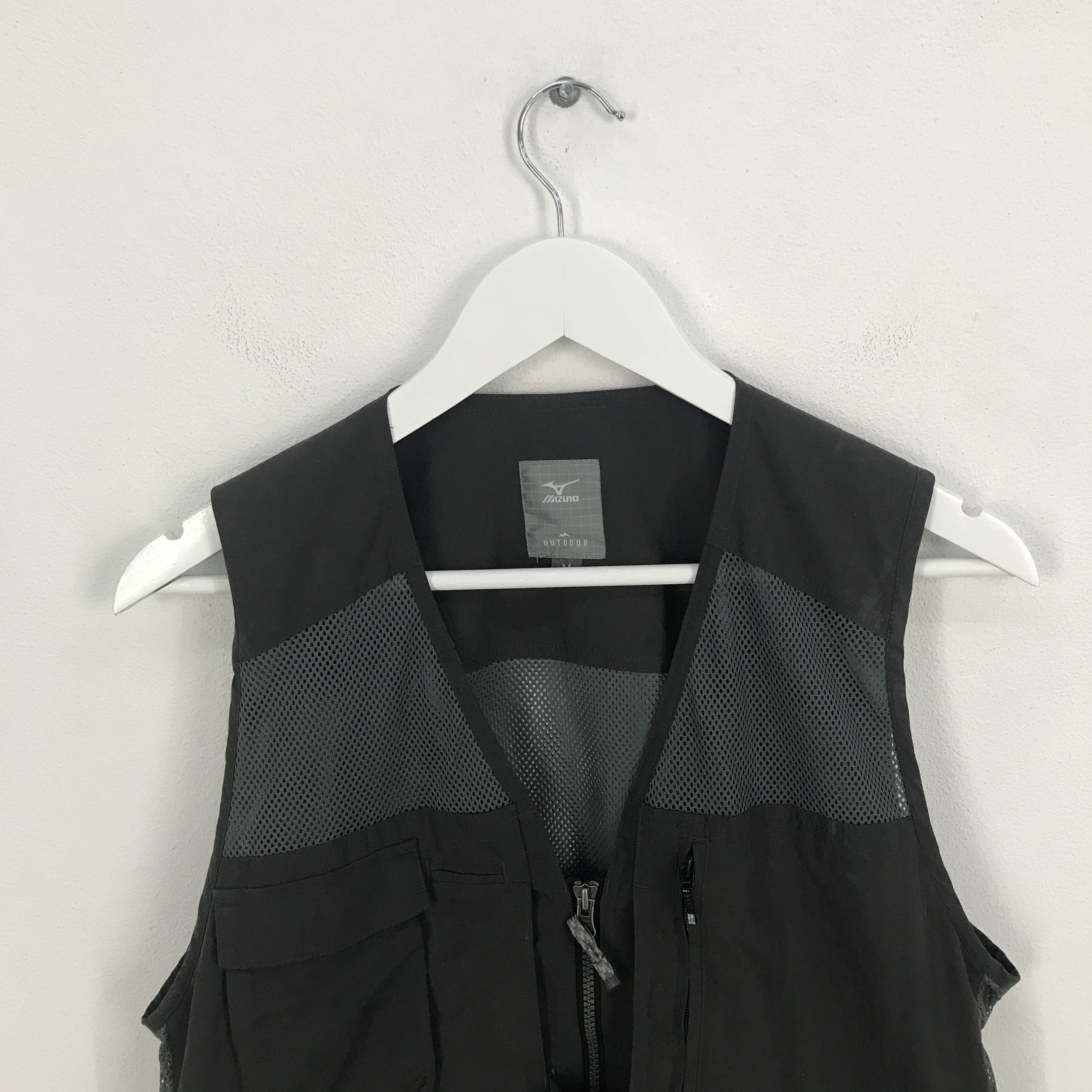 Japanese Brand × Mizuno Rare Mizuno outdoor Vest Jacket Size US M / EU 48-50 / 2 - 2 Thumbnail