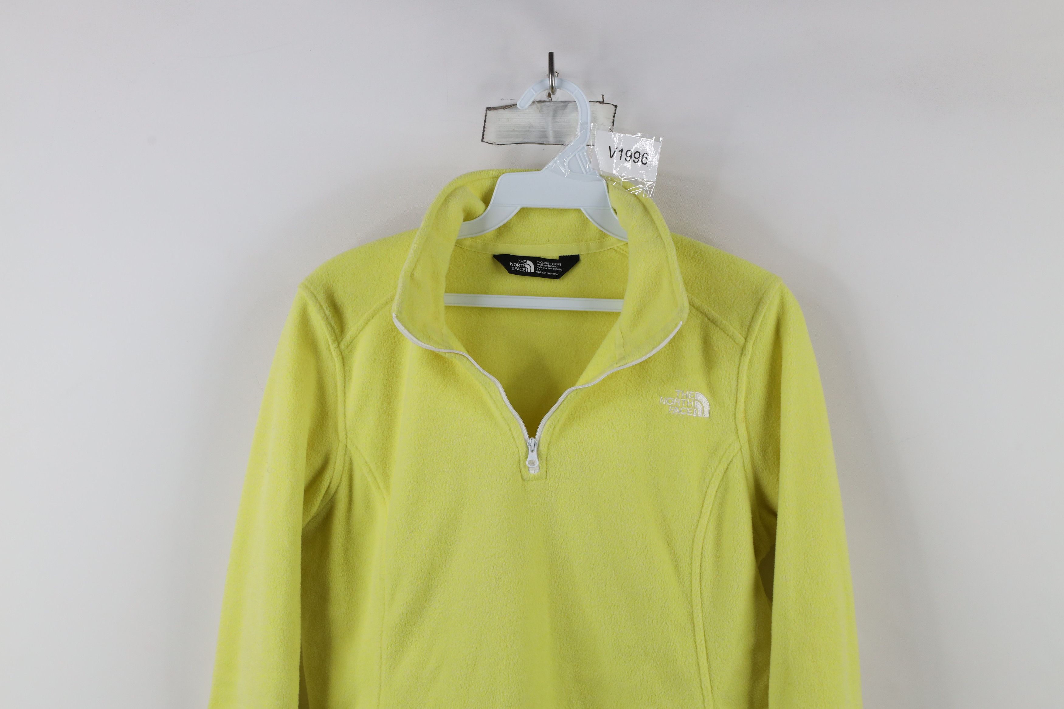 The North Face × Vintage The North Face Lightweight Half Zip Fleece Pullover Sweater Size S / US 4 / IT 40 - 2 Thumbnail