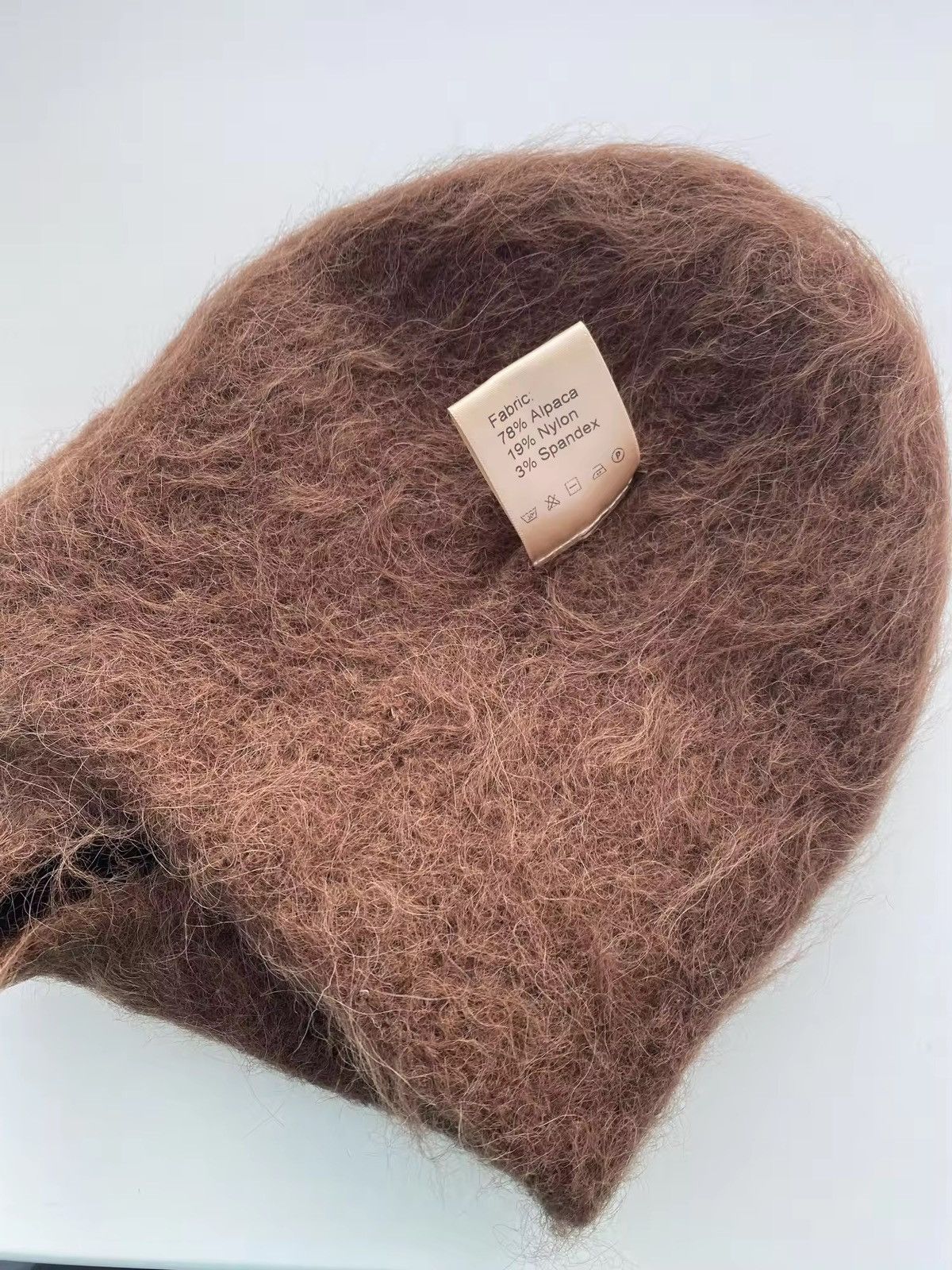 Other Fluffy Alpaca Wool Beanies Size ONE SIZE - 2 Thumbnail