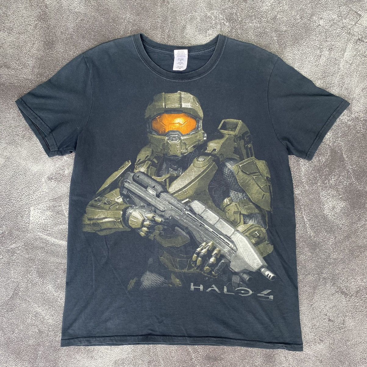Vintage Vintage Halo 4 Big Face 2012 Game Tee Size US M / EU 48-50 / 2 - 1 Thumbnail