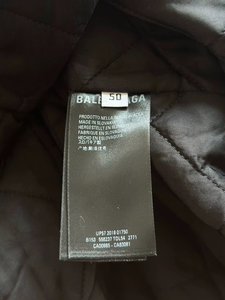 Balenciaga Balenciaga Bullet screen logo cotton-padded jacket short sl Size US M / EU 48-50 / 2 - 8 Thumbnail