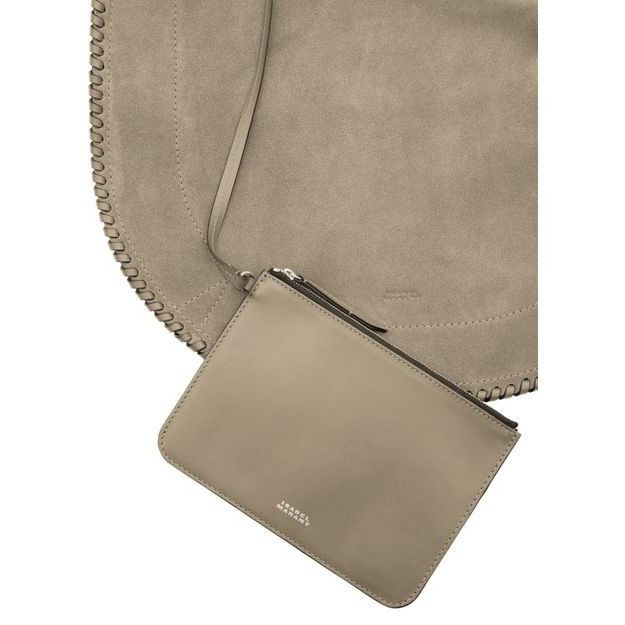 Isabel Marant Isabel Marant Oskan Hobo Soft Beige Brown Suede Shoulder Bag Size ONE SIZE - 5 Thumbnail