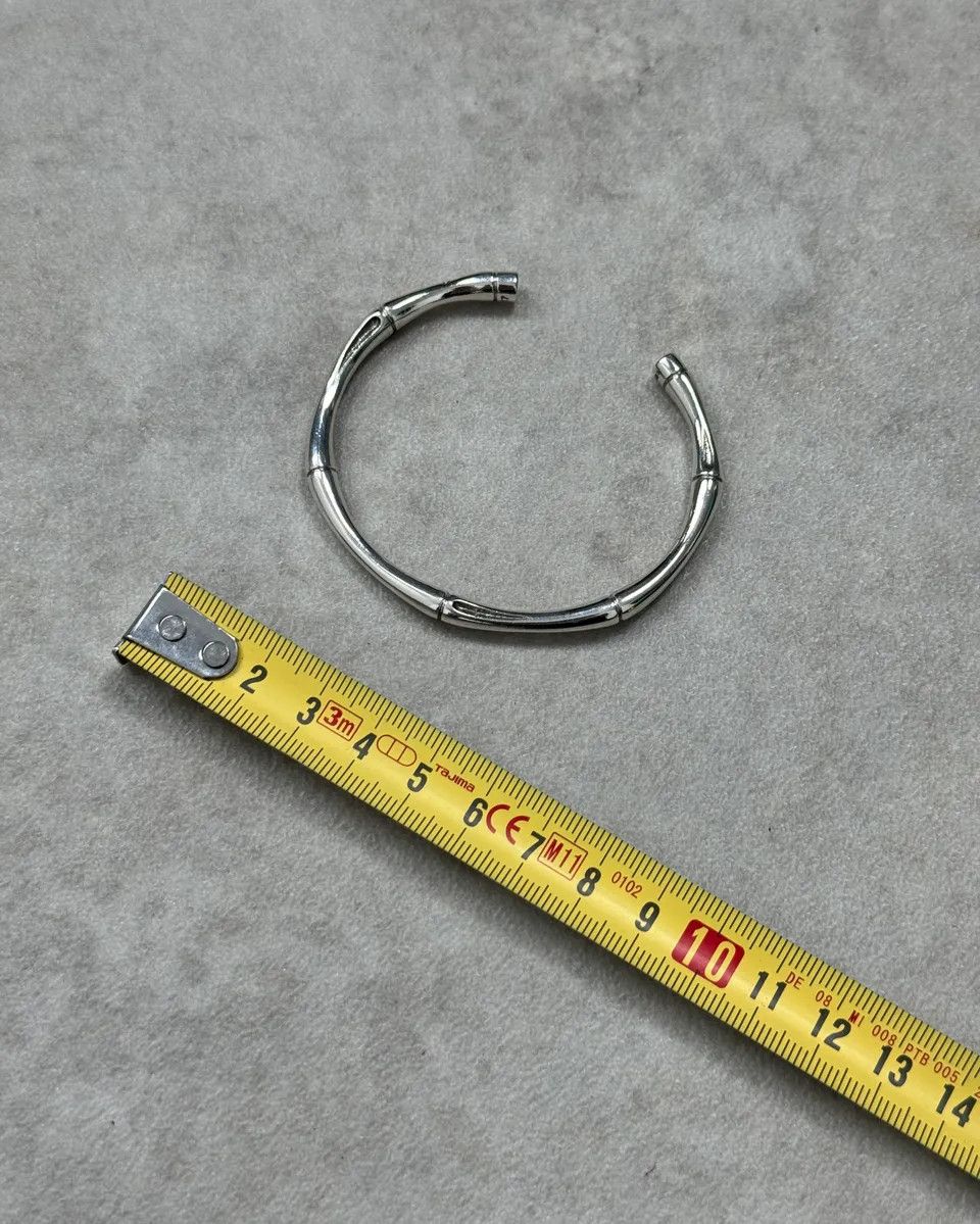 Gucci Gucci Silver Metal Bamboo Bracelet Size ONE SIZE - 9 Thumbnail