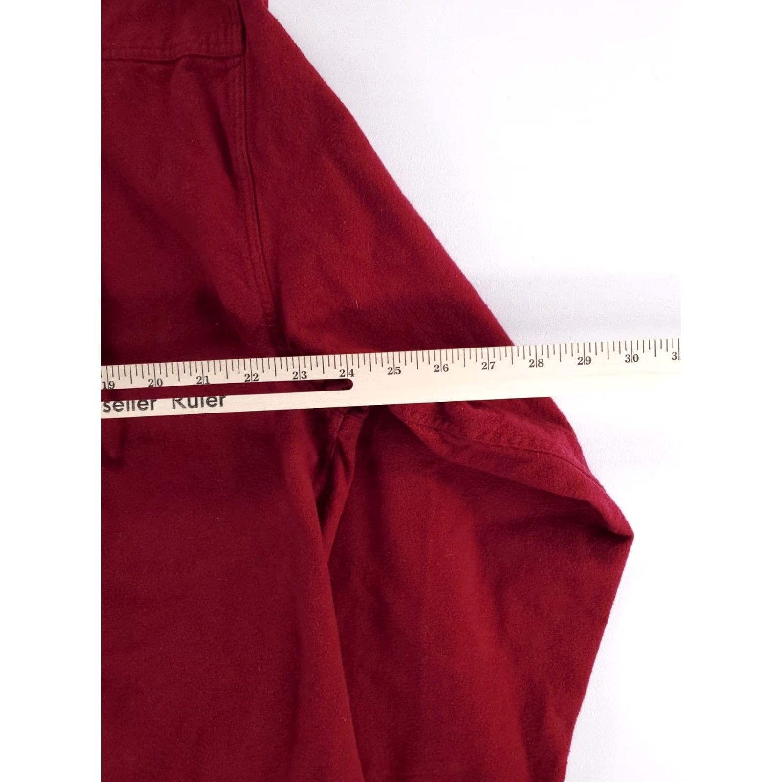 Vintage Cabela's Shirt Button-Up Red Long Sleeve Mens L Deerskin Soft Chamois Size US L / EU 52-54 / 3 - 6 Thumbnail