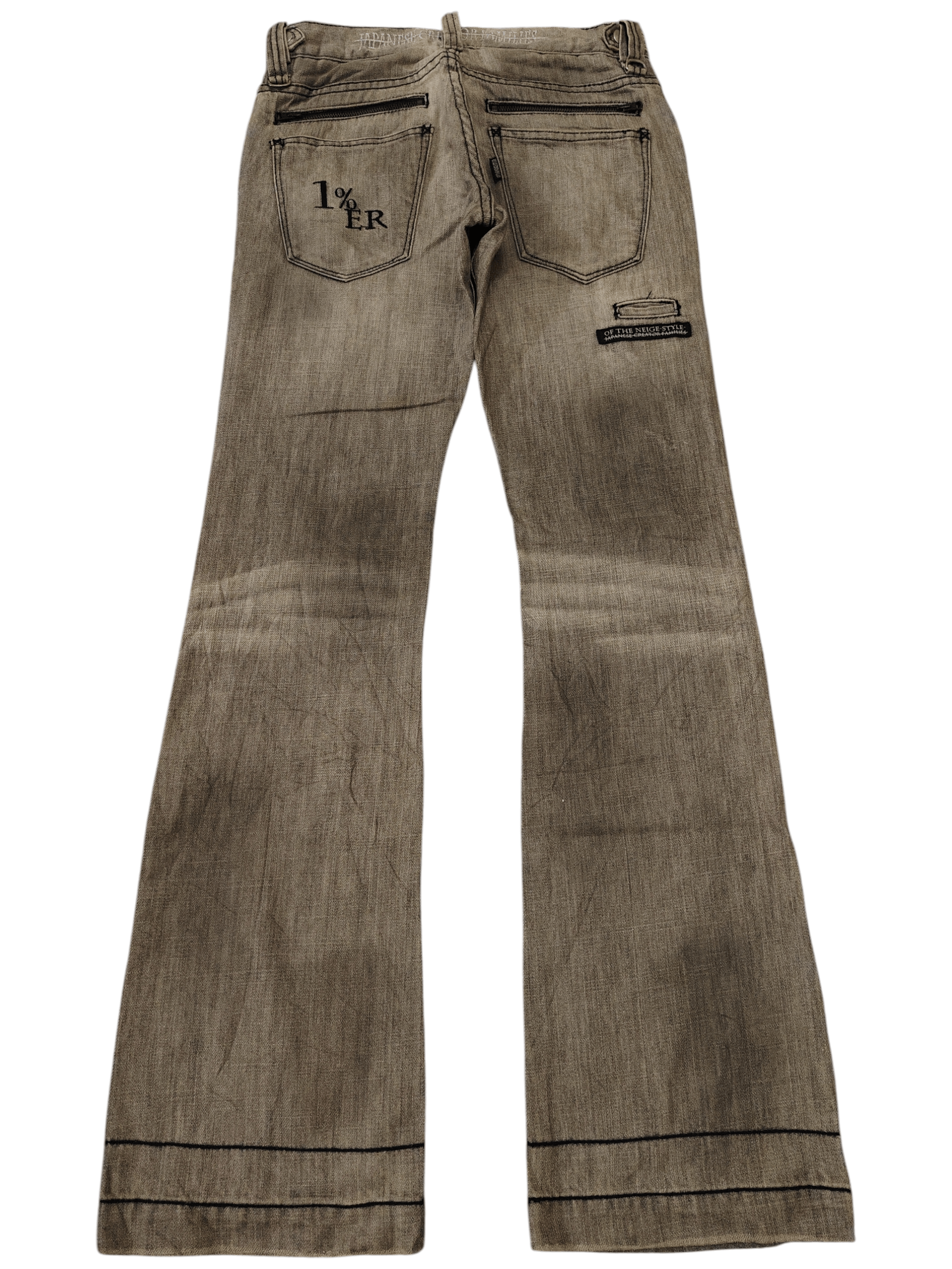 If Six Was Nine Of the neige style Japanese creator Families flare jeans Size US 30 / EU 46 - 2 Thumbnail