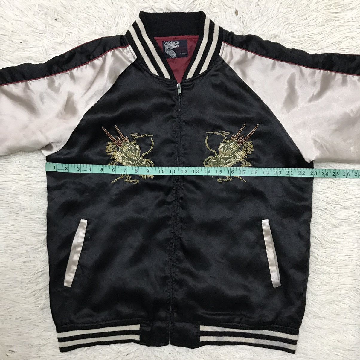 Japanese Brand × Vintage VINTAGE JAPANESE TRADITIONAL DRAGON SUKAJAN JACKET Size US L / EU 52-54 / 3 - 19 Thumbnail