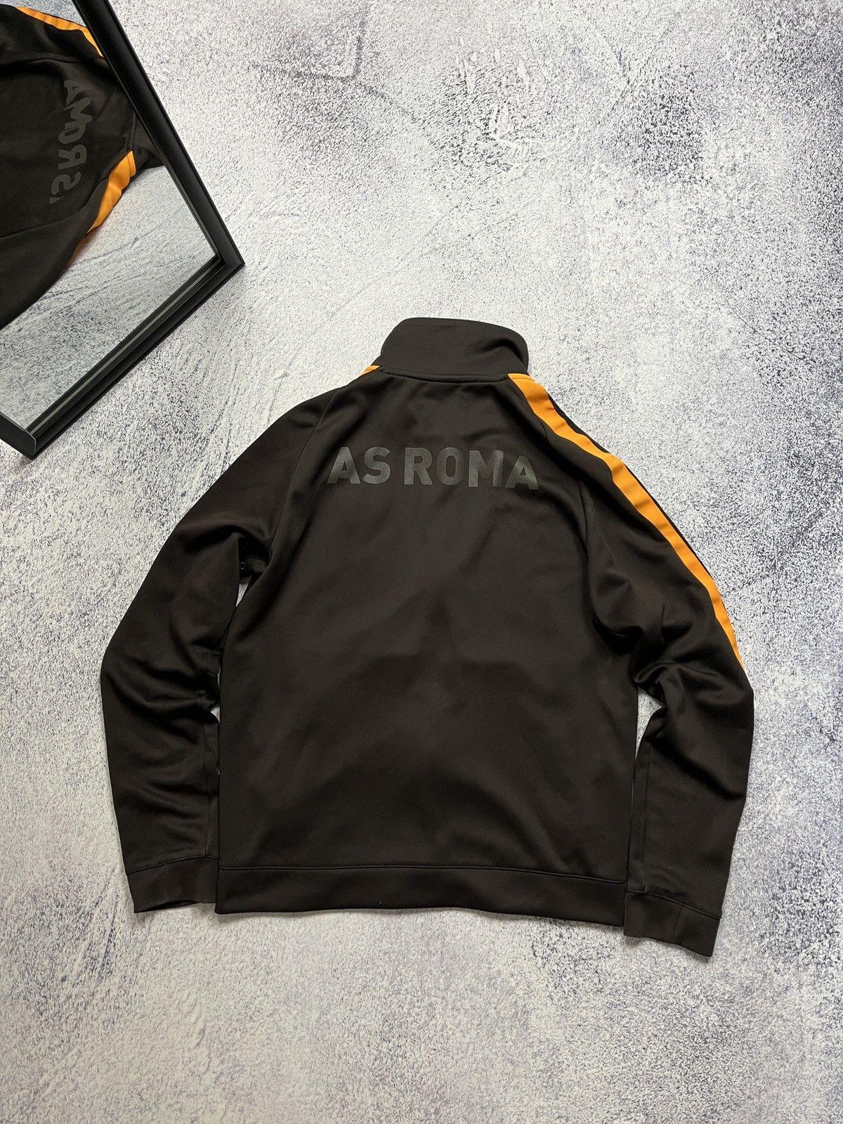 Nike Nike AS Roma Brown Fc Track Jacket Soccer Full Zip Football Size US M / EU 48-50 / 2 - 10 Thumbnail