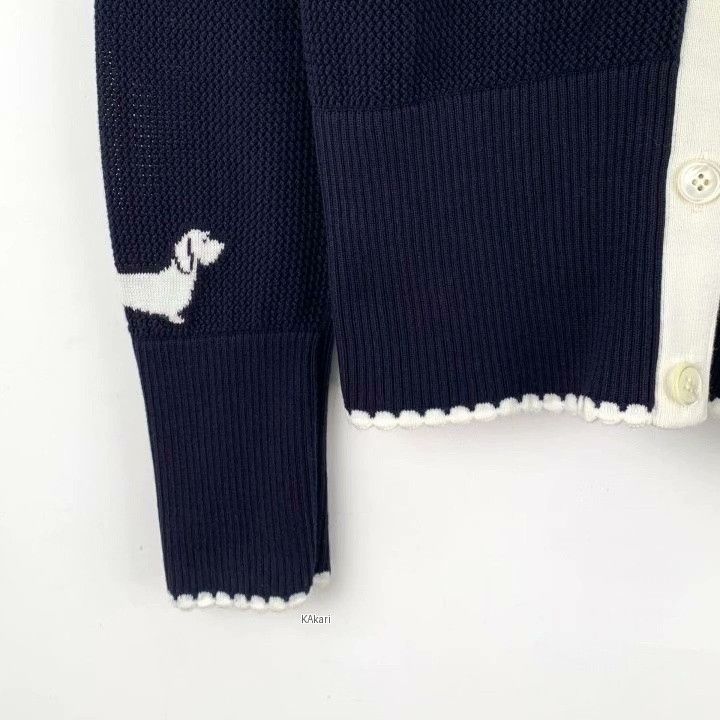 Thom Browne Thom Browne Dog Intarsia Cotton Sweater Size US XXS / EU 40 - 4 Thumbnail