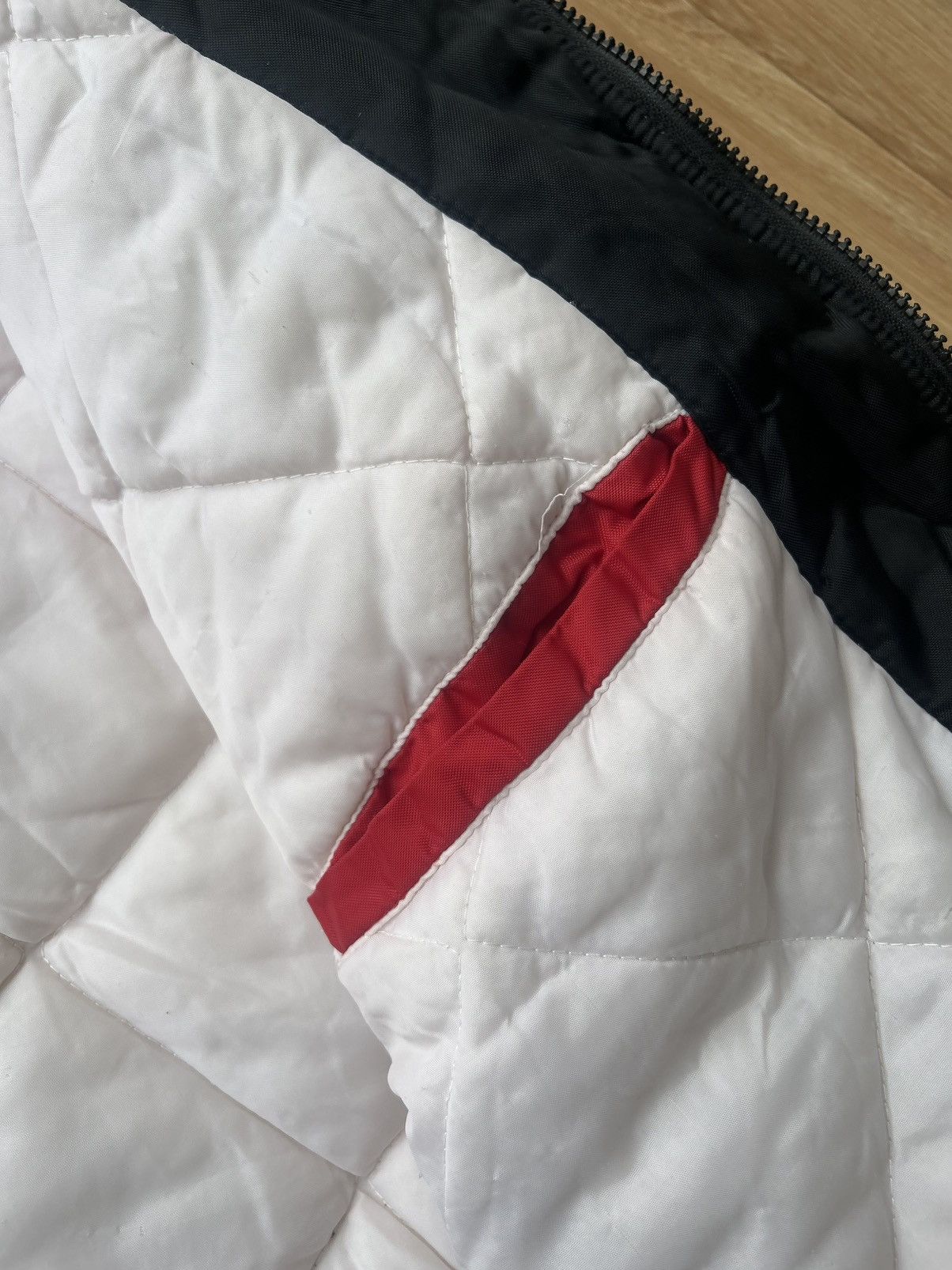 Starter Vintage 90s NBA Chicago Bulls Big Logo Bomber Jacket Size US XXL / EU 58 / 5 - 12 Thumbnail