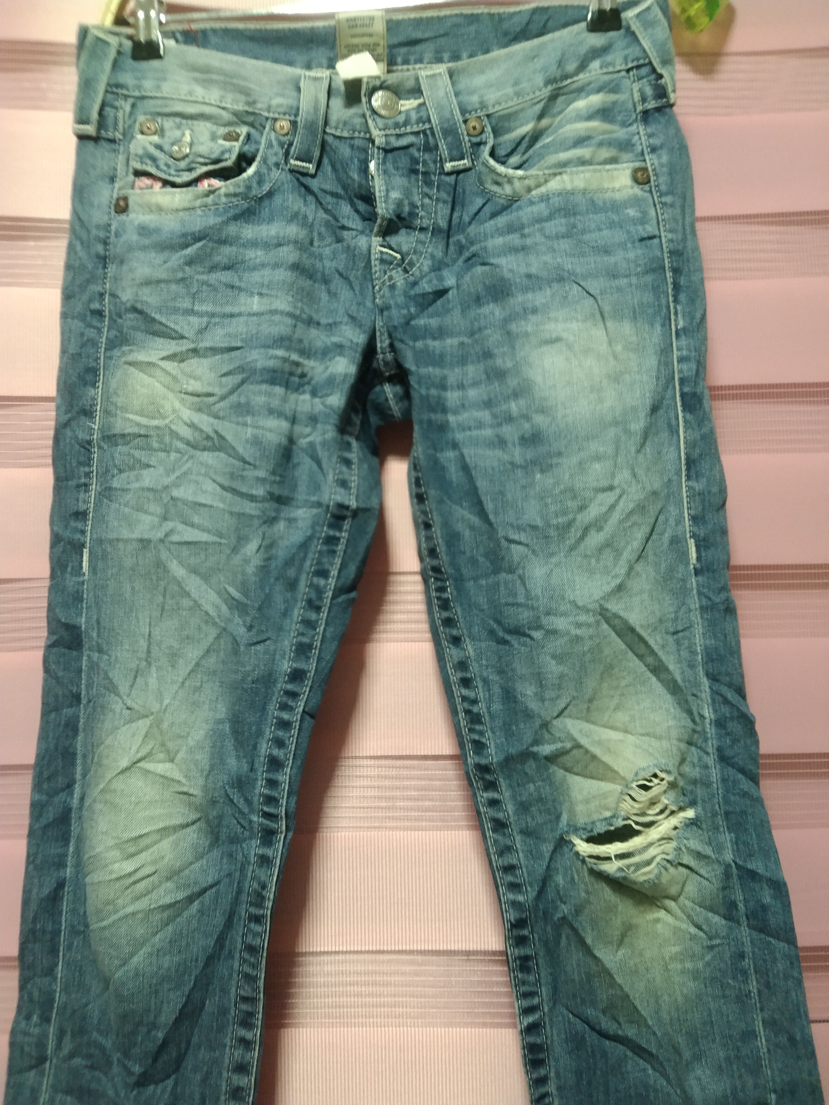 True Religion distressed jeans true religion Size 25" / US 0 / IT 36 - 7 Thumbnail