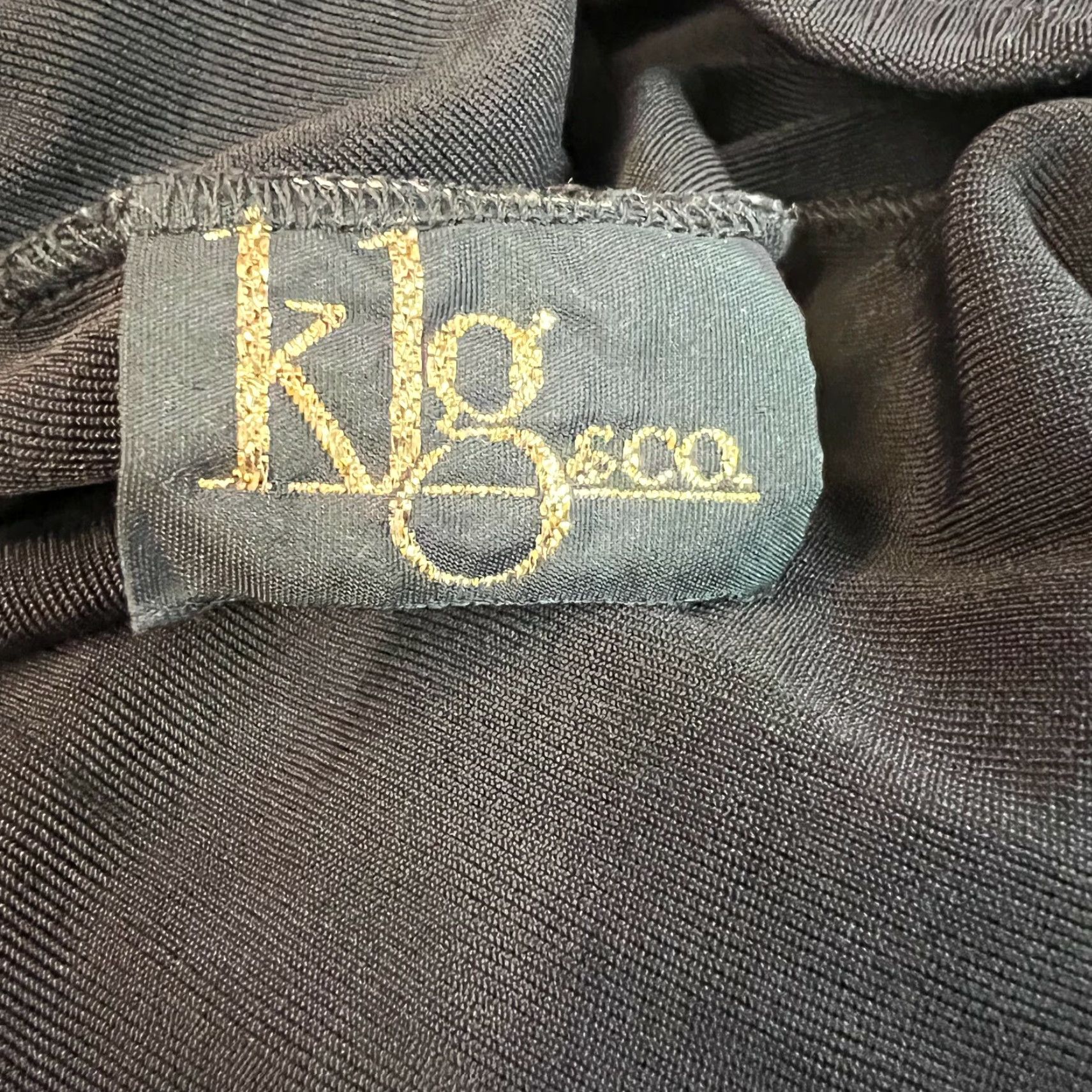 CO Klg & Co Womens Black Corduroy Flat Front Elastic Waist Casual Shorts Size XL Size 32" / US 10 / IT 46 - 5 Thumbnail