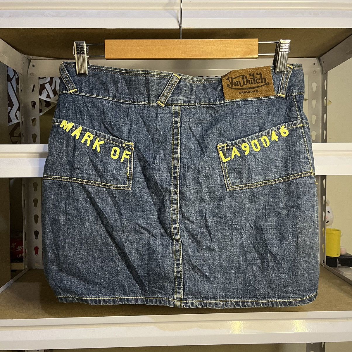 Japanese Brand × Von Dutch Y2K Von Dutch Mini Skirt (Rare) | Grailed