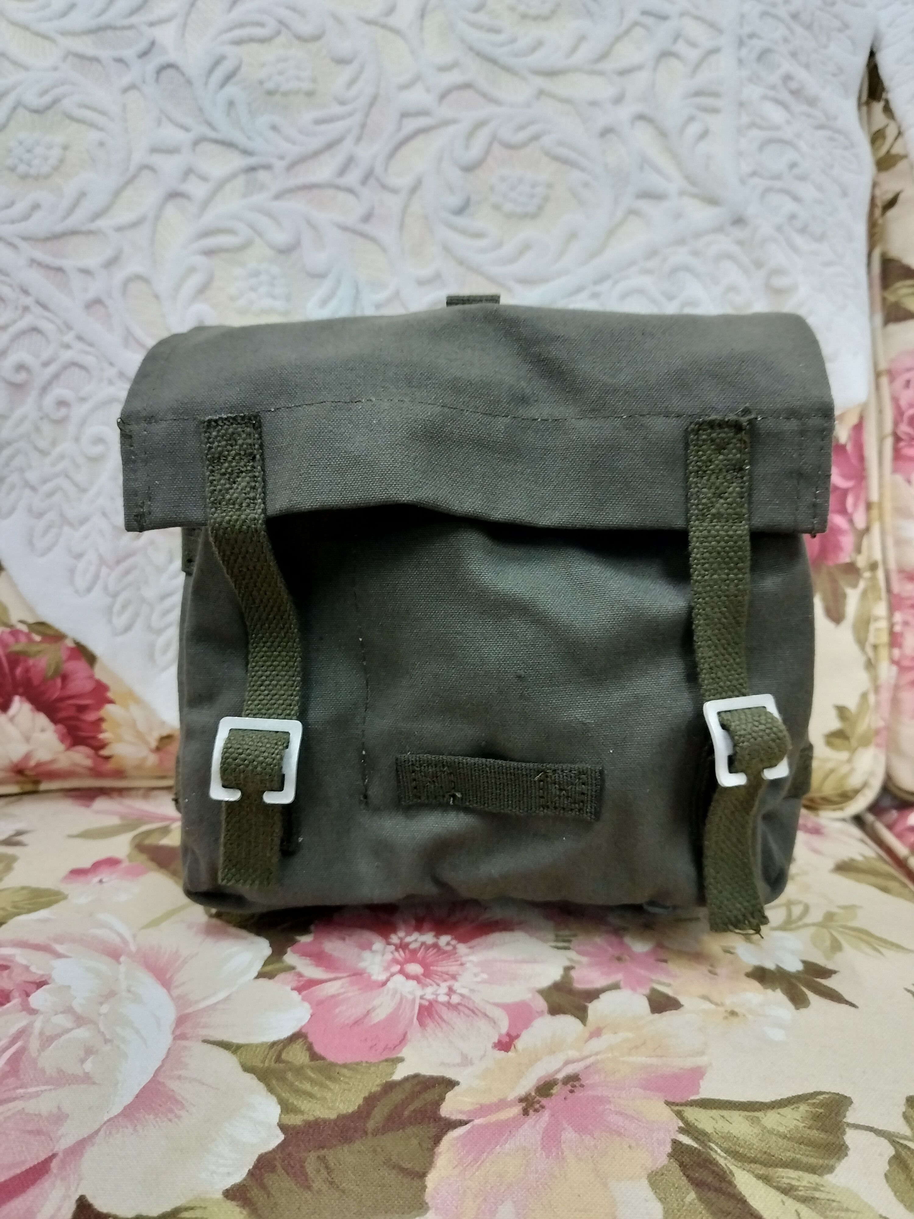 Vintage 80s Schulze Brakel Germany Army Military bag