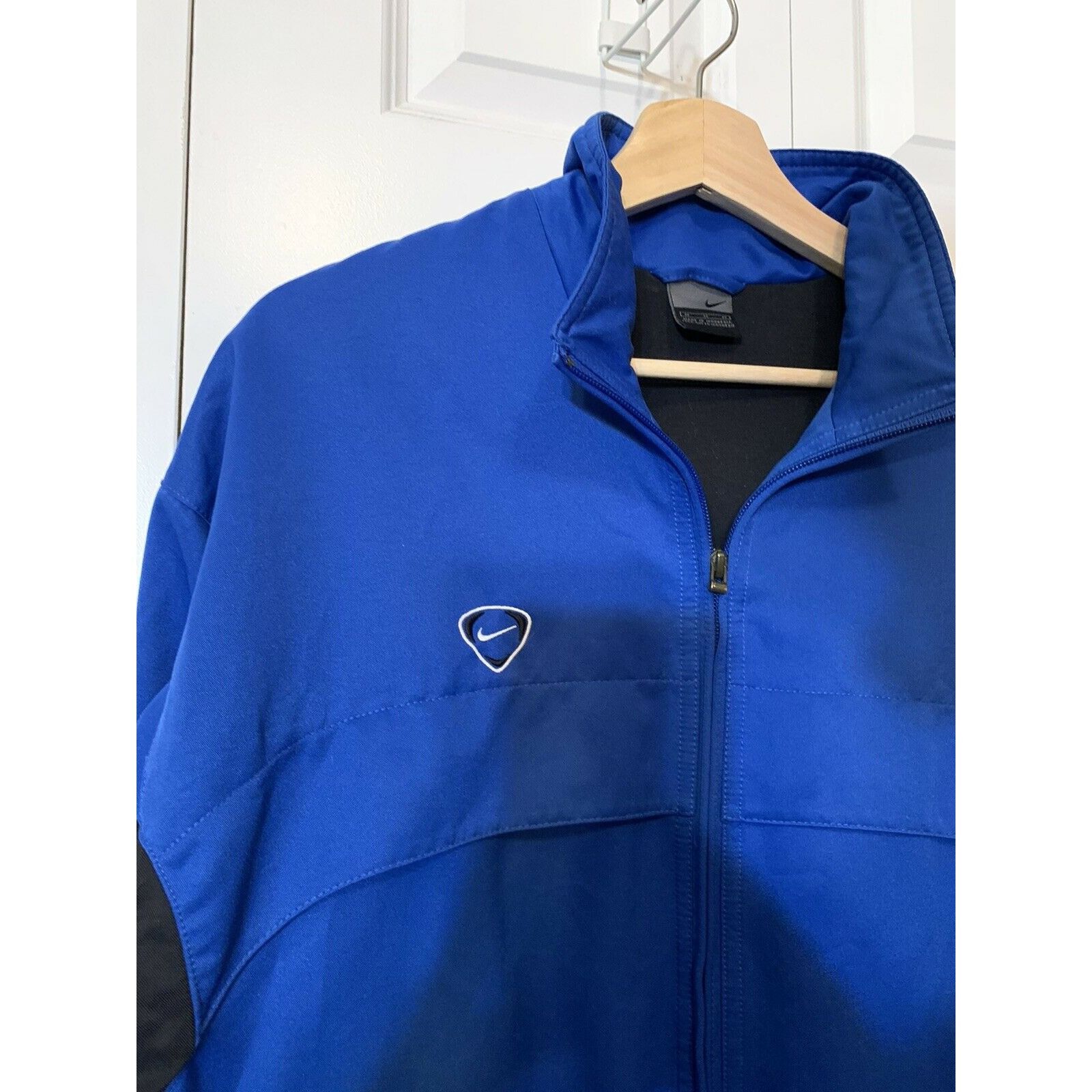 Nike Vintage Men’s Nike Jacket Sz Medium Full Zip Blue Polyester Size US M / EU 48-50 / 2 - 6 Thumbnail