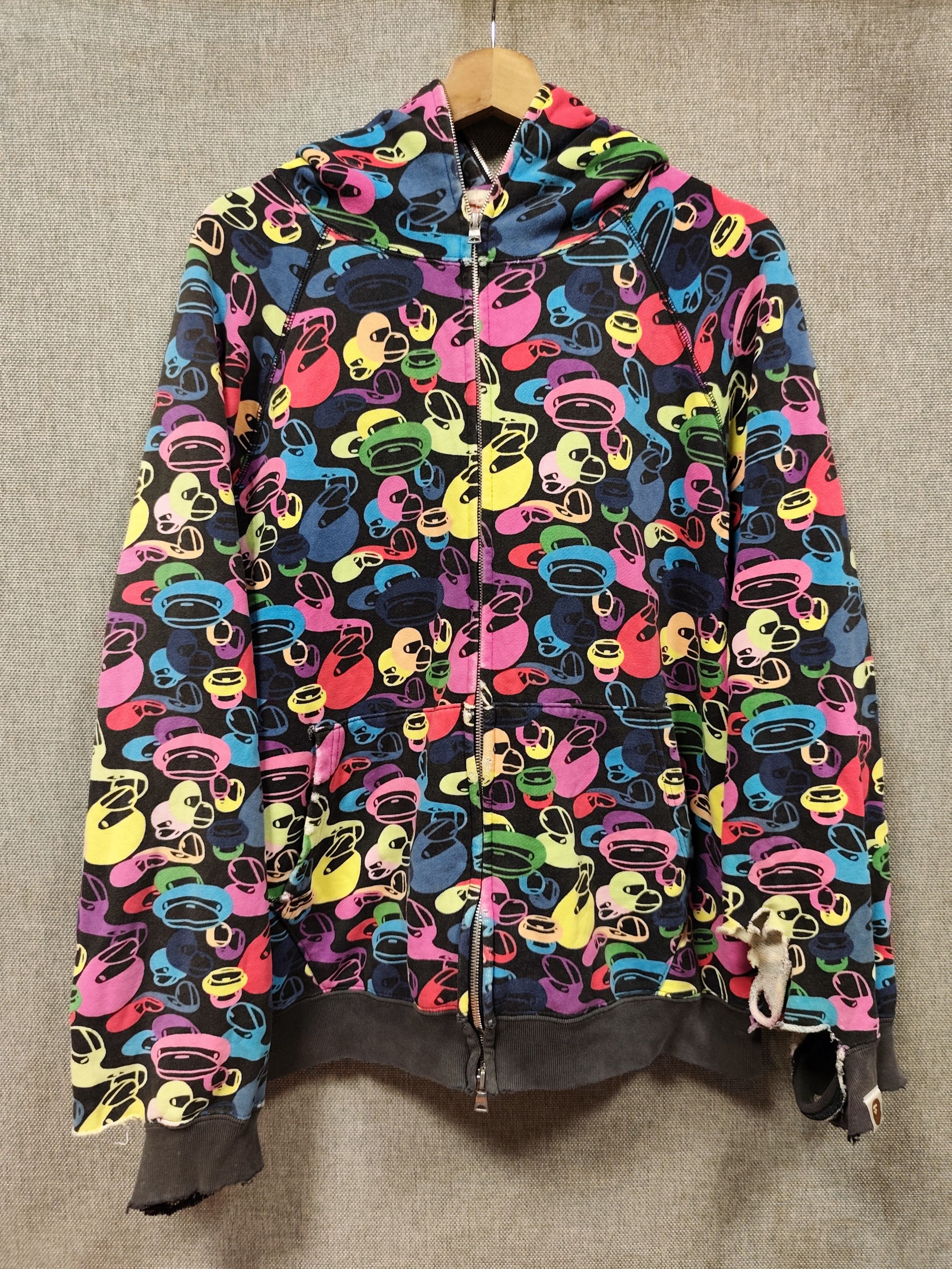 Bape × Vintage Vintage Y2K Bape A Bathing Ape Baby Milo Knit