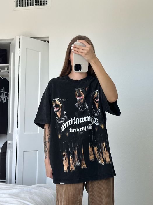 Represent Clo. Represent Thoroughbred T-Shirt Doberman Print | Grailed