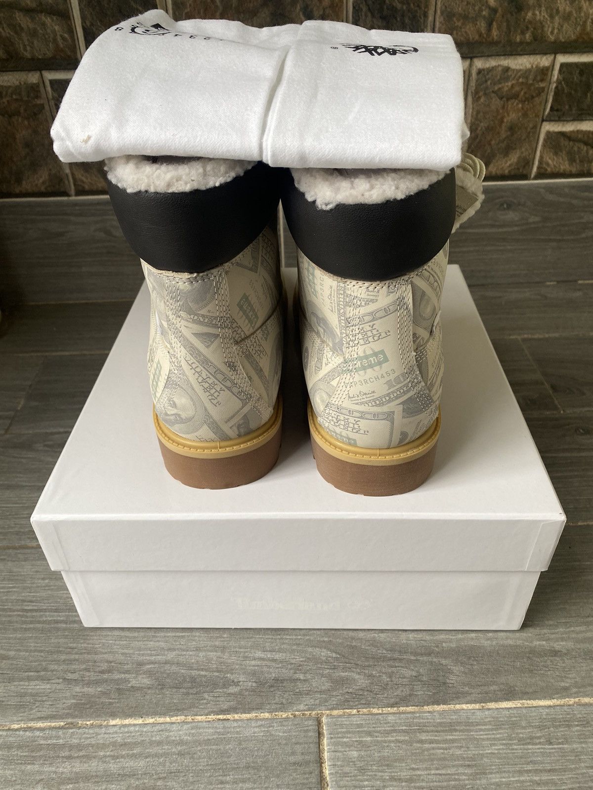 Maison Margiela × Supreme Supreme MM6 Maison Margiela Timberland Money Boot Size 11.5 Size US 11.5 / EU 44-45 - 3 Thumbnail